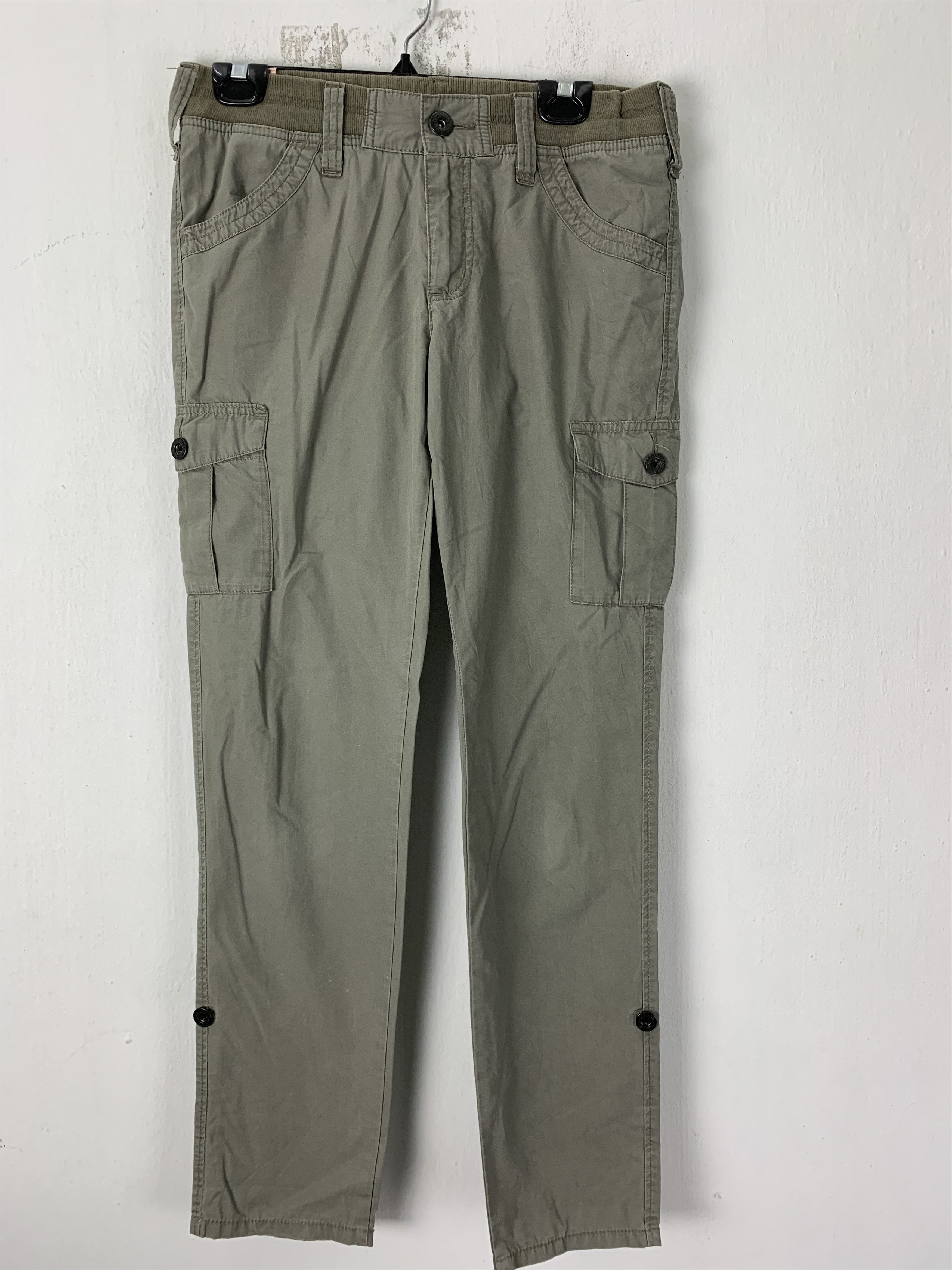 Edwin Cargo Pants SOMETHING EDWIN LADIVA multipocket utility #079 Size US 30 / EU 46 - 1 Thumbnail