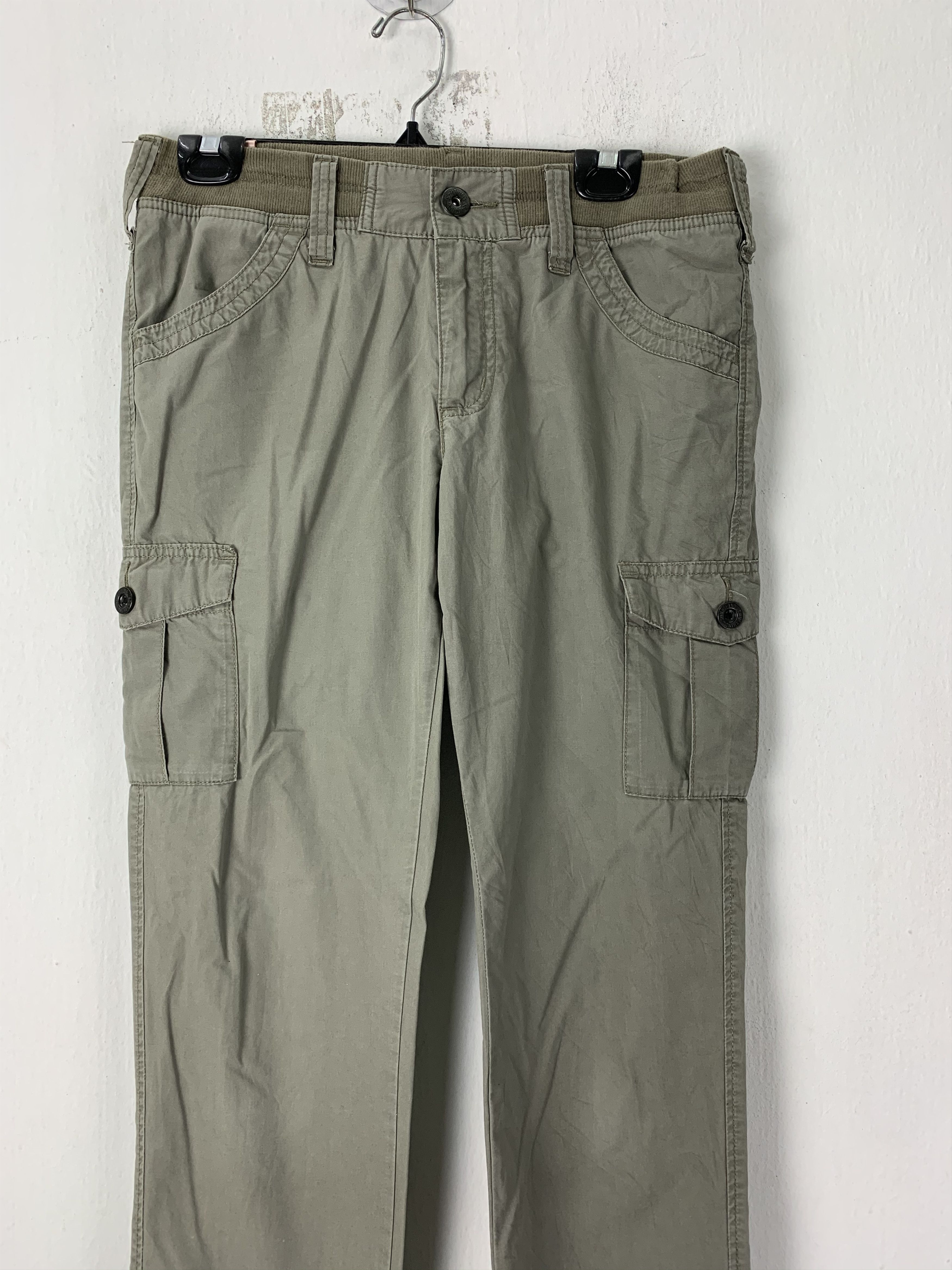 Edwin Cargo Pants SOMETHING EDWIN LADIVA multipocket utility #079 Size US 30 / EU 46 - 4 Thumbnail