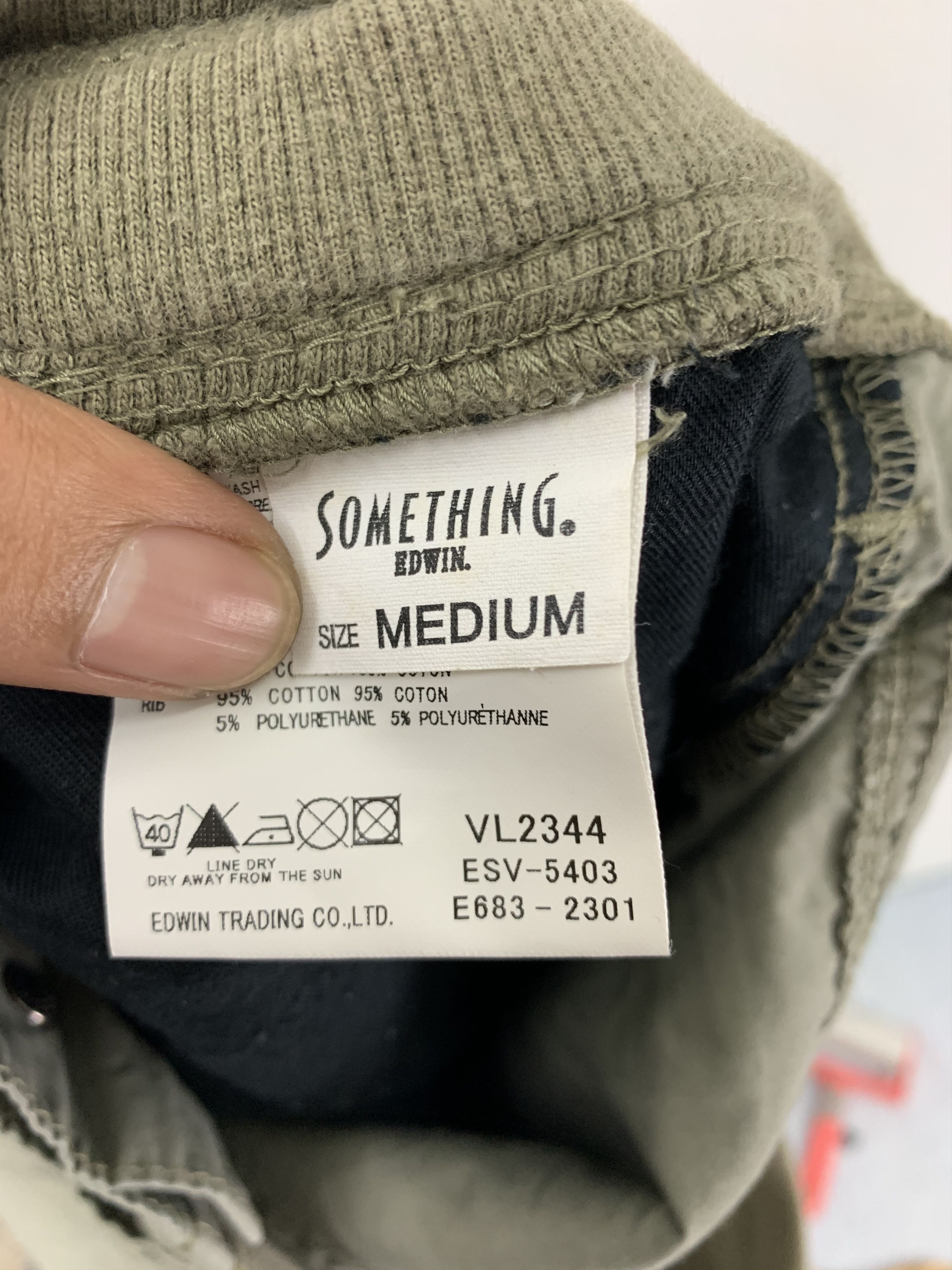 Edwin Cargo Pants SOMETHING EDWIN LADIVA multipocket utility #079 Size US 30 / EU 46 - 9 Thumbnail
