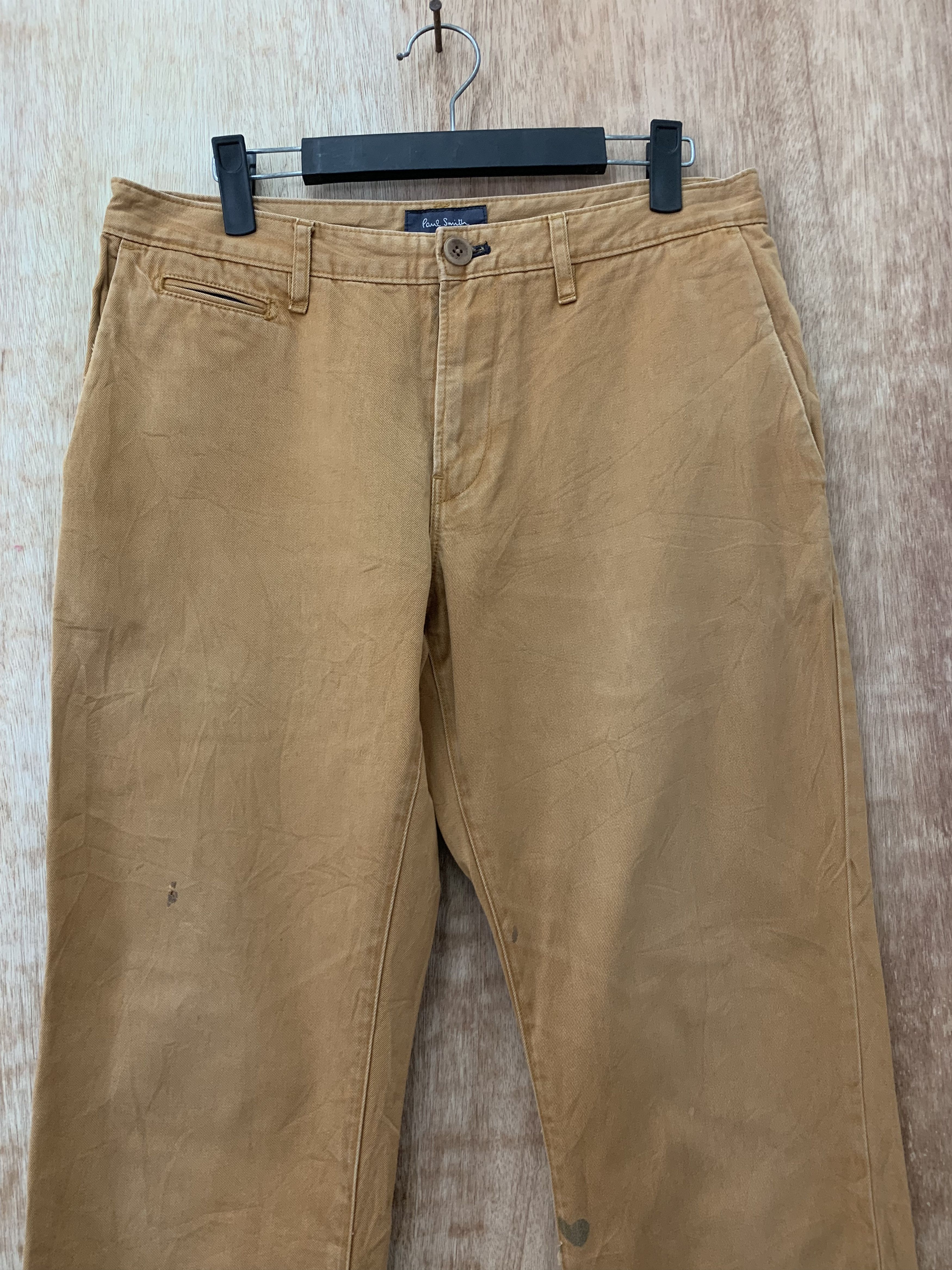 Japanese Brand Paul Smith Pants Vintage Brown Streetwear Size US 30 / EU 46 - 3 Thumbnail