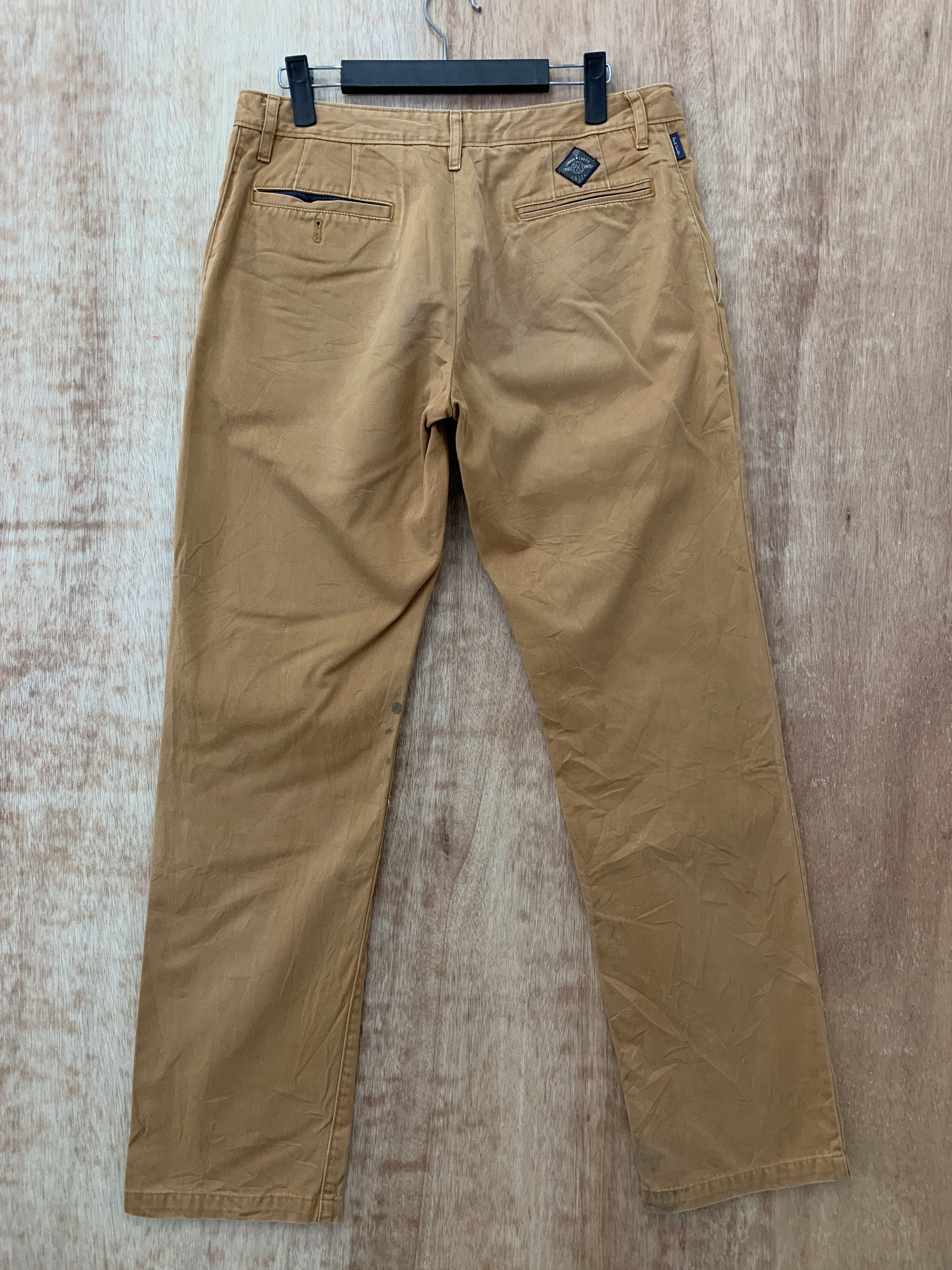 Japanese Brand Paul Smith Pants Vintage Brown Streetwear Size US 30 / EU 46 - 2 Thumbnail