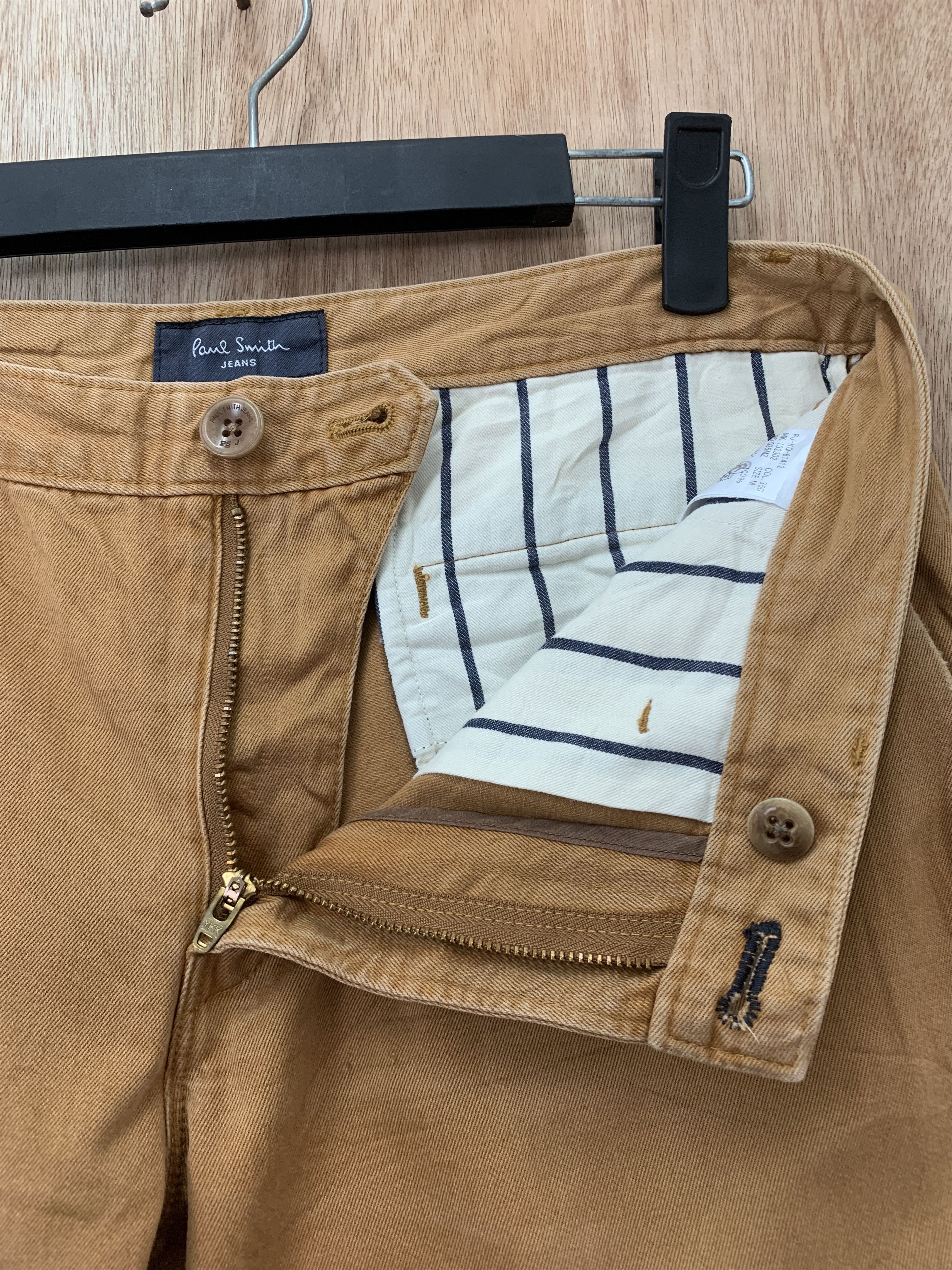 Japanese Brand Paul Smith Pants Vintage Brown Streetwear Size US 30 / EU 46 - 10 Thumbnail