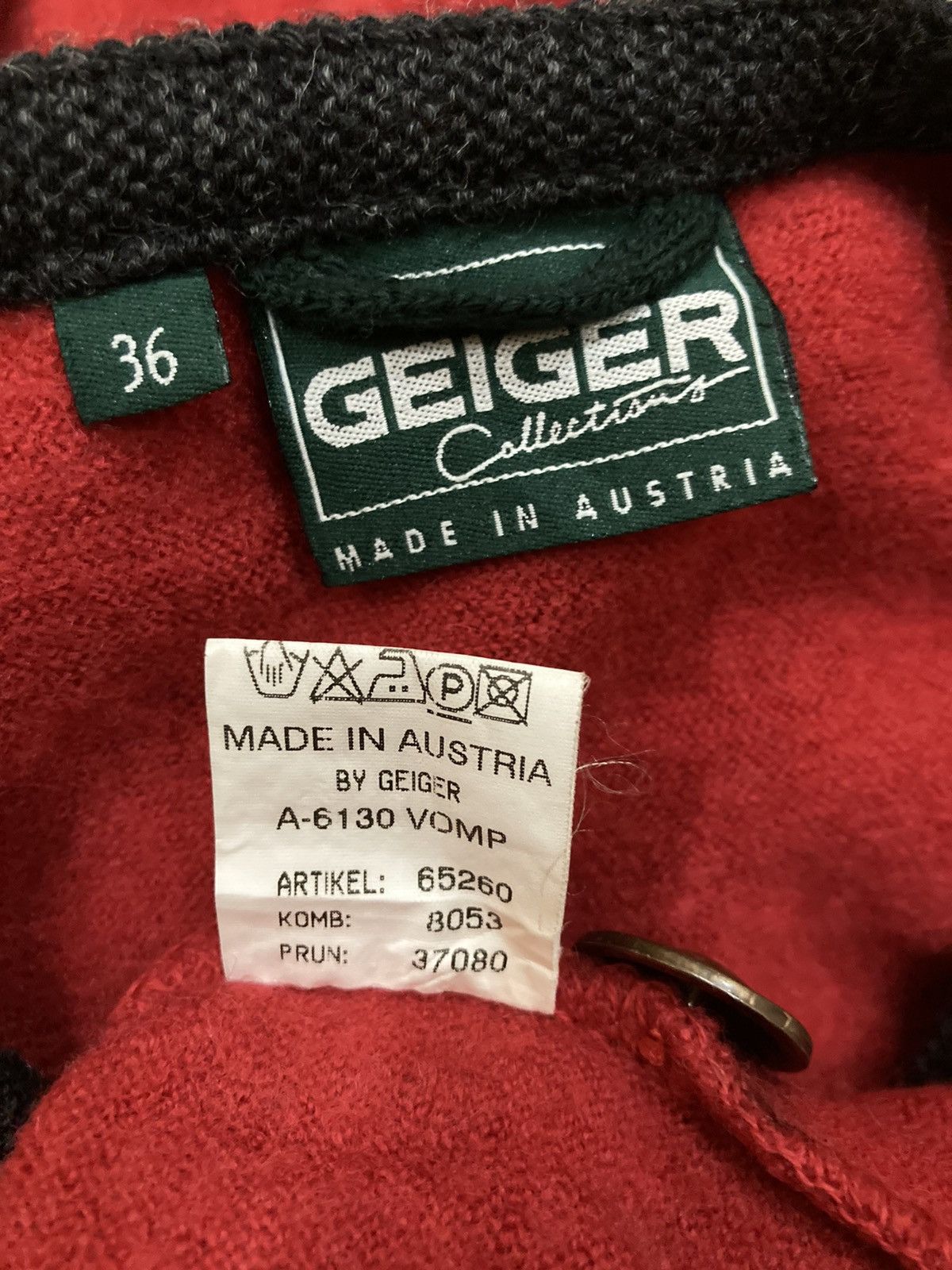 Designer Geiger Collections Wool Jacket Size US M / EU 48-50 / 2 - 6 Thumbnail