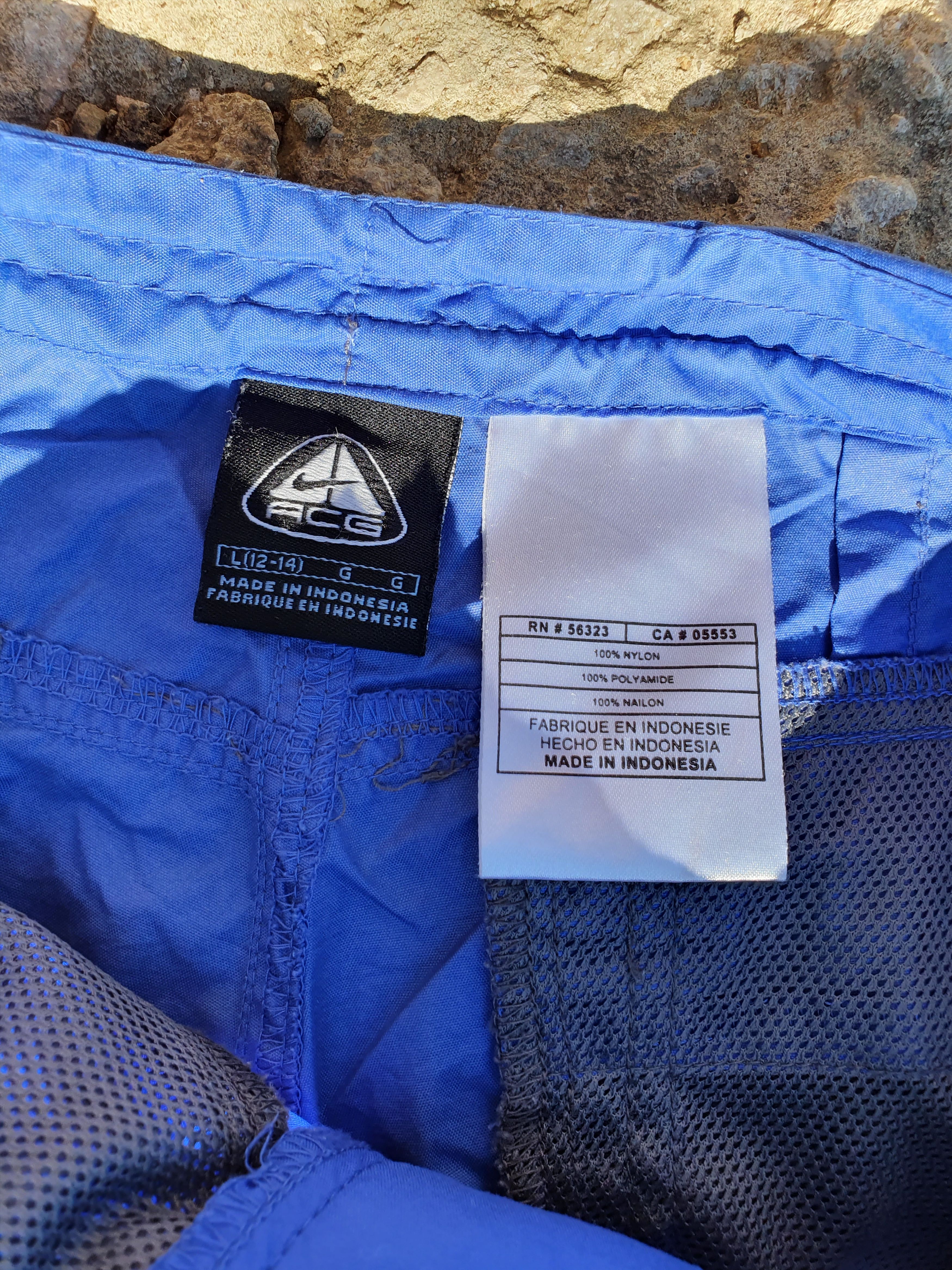 Nike × Nike ACG Nike ACG Nylon adjustable length light fabrics shorts Size US 33 - 6 Thumbnail