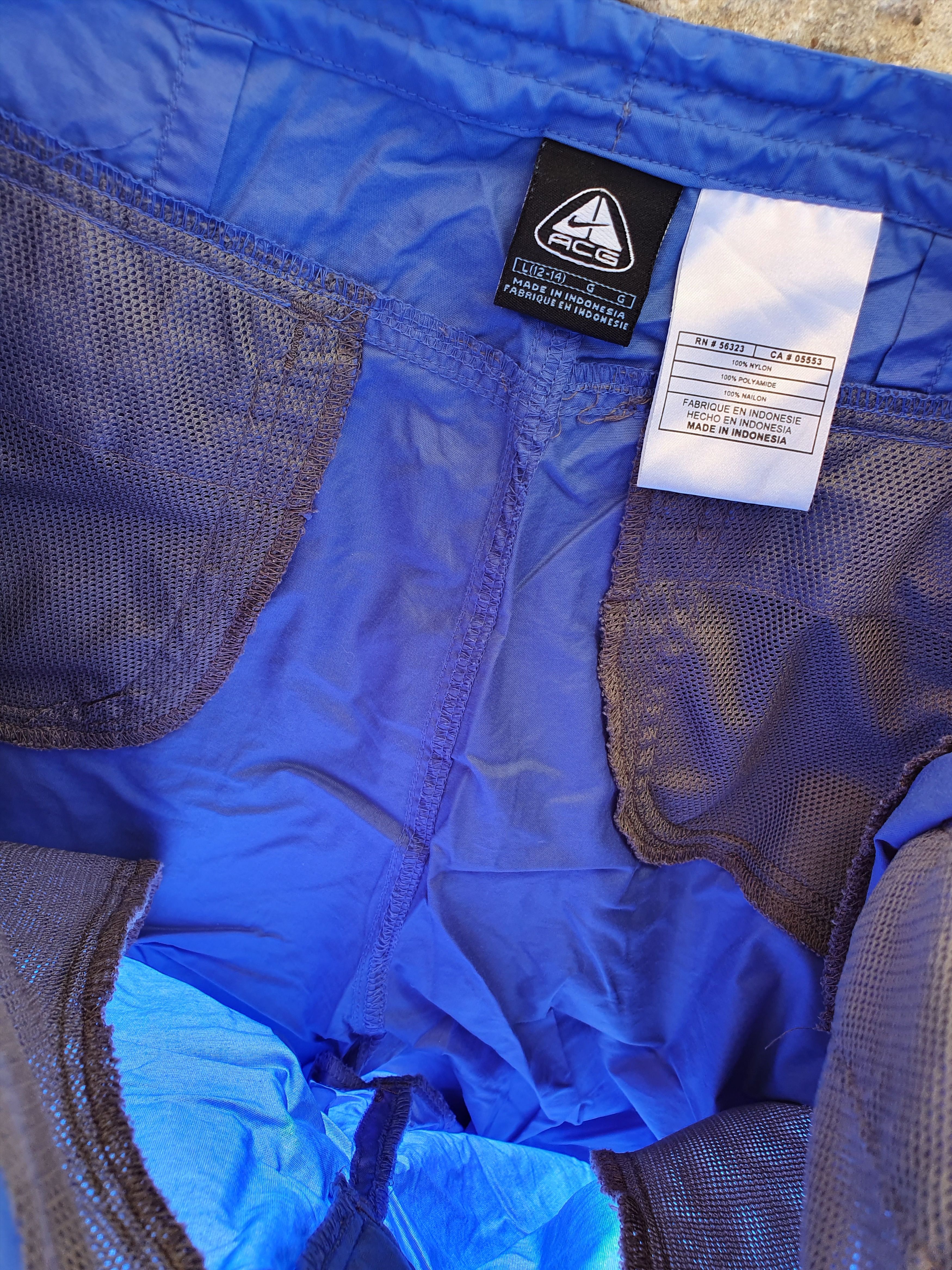 Nike × Nike ACG Nike ACG Nylon adjustable length light fabrics shorts Size US 33 - 5 Thumbnail