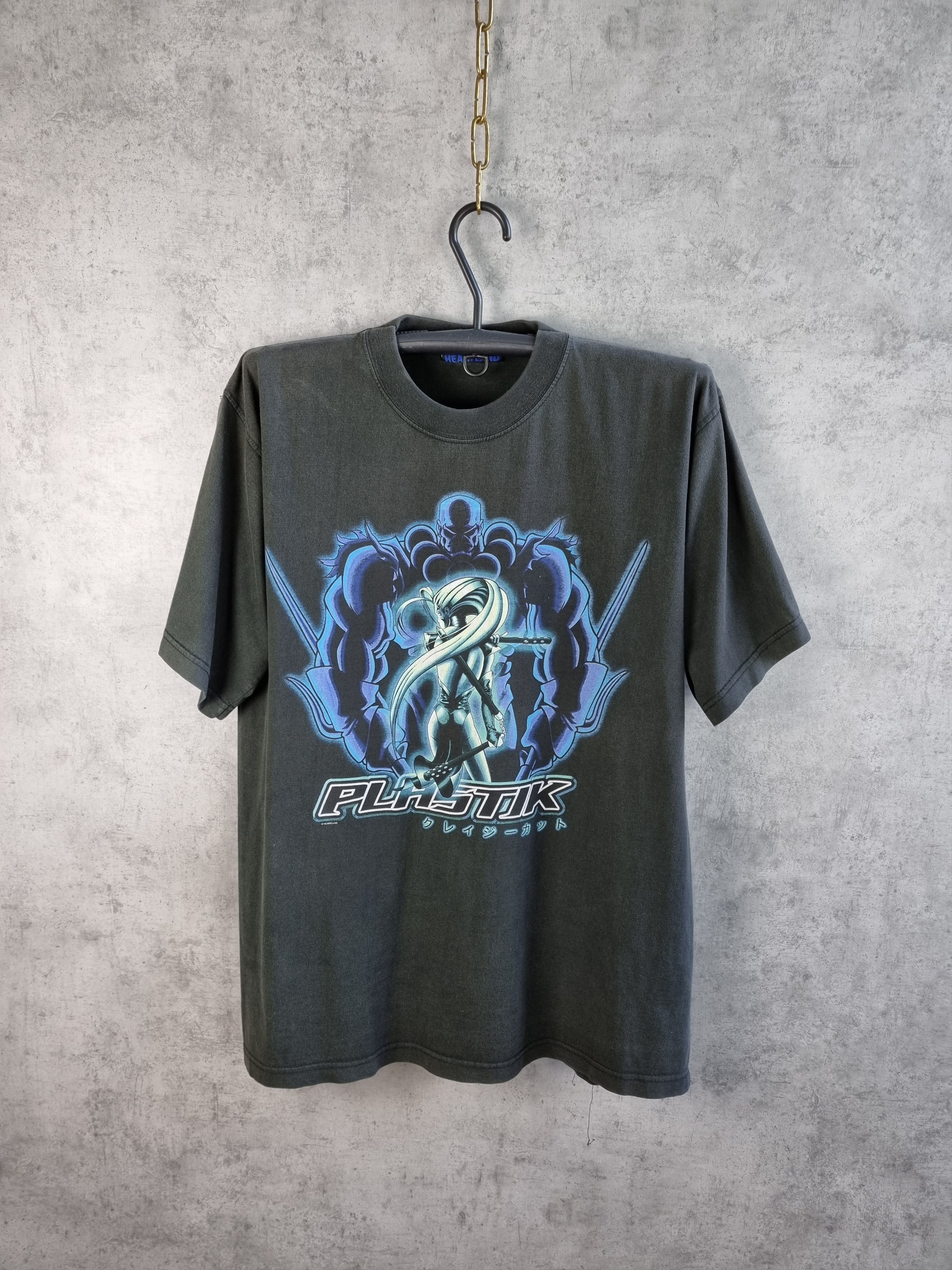 Anime × Cartoon Network × Vintage Rare Anima 90s PLASTIK Vintage Tee shirt Size US L / EU 52-54 / 3 - 2 Thumbnail
