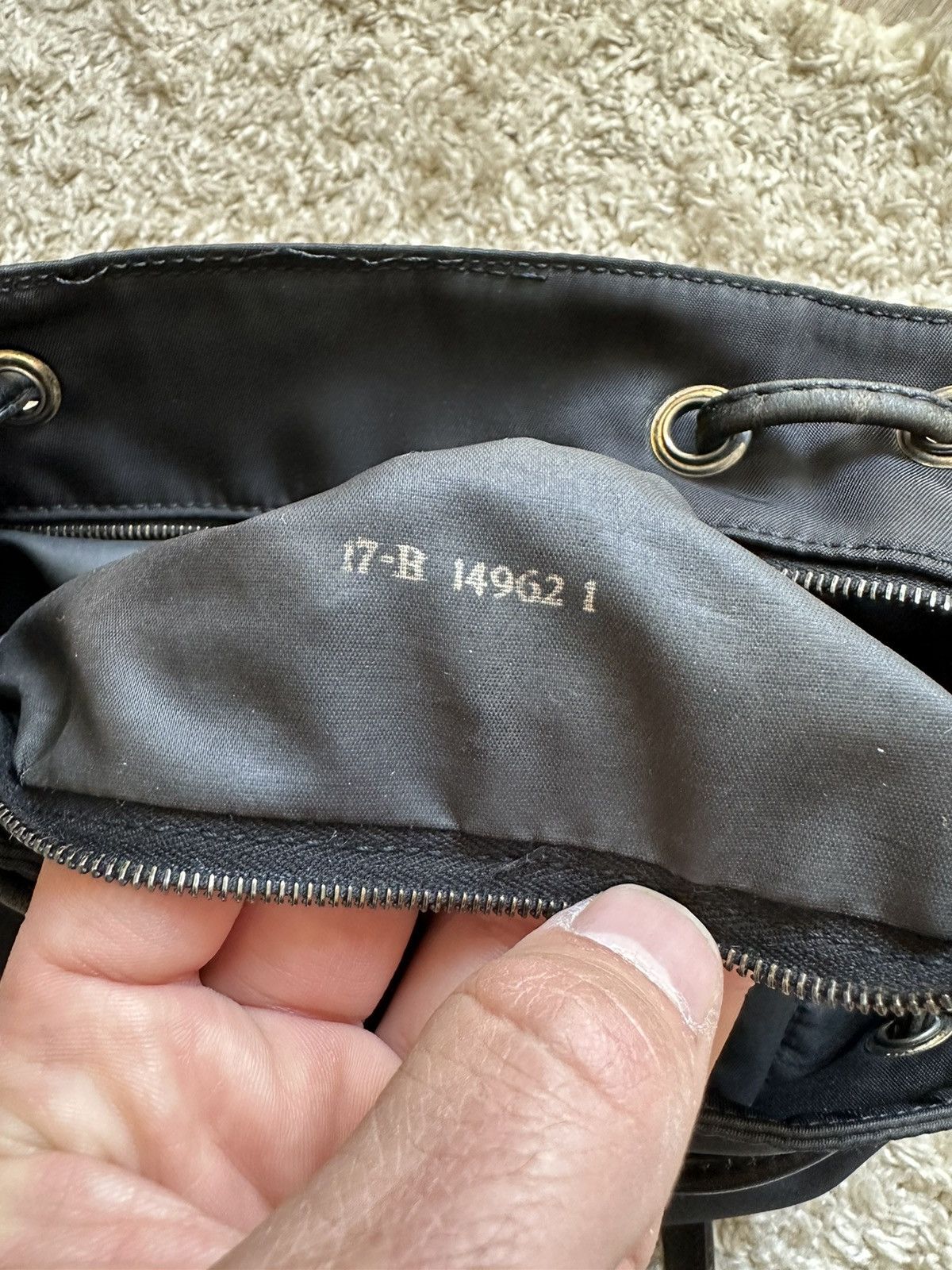 Fendi RARE! FENDI FF logo black nylon backpack vintage Size ONE SIZE - 11 Thumbnail