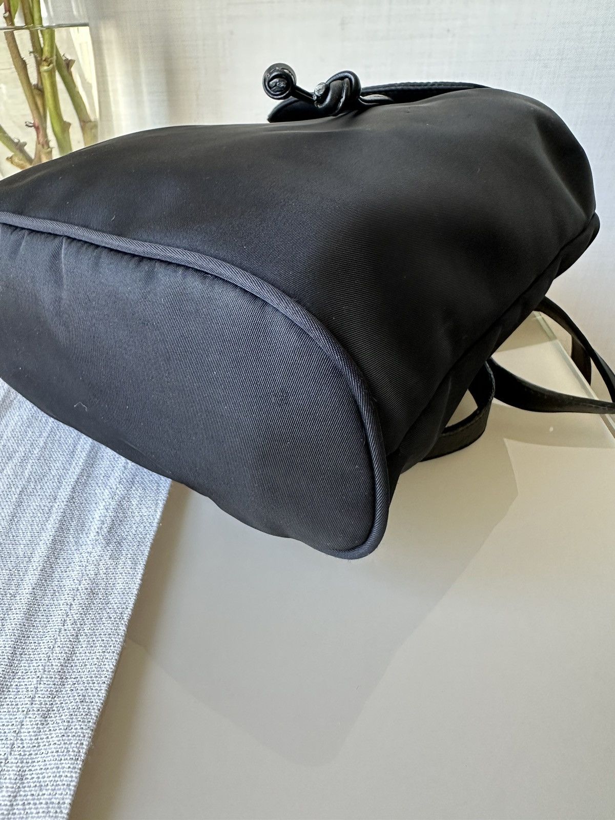 Fendi RARE! FENDI FF logo black nylon backpack vintage Size ONE SIZE - 6 Thumbnail