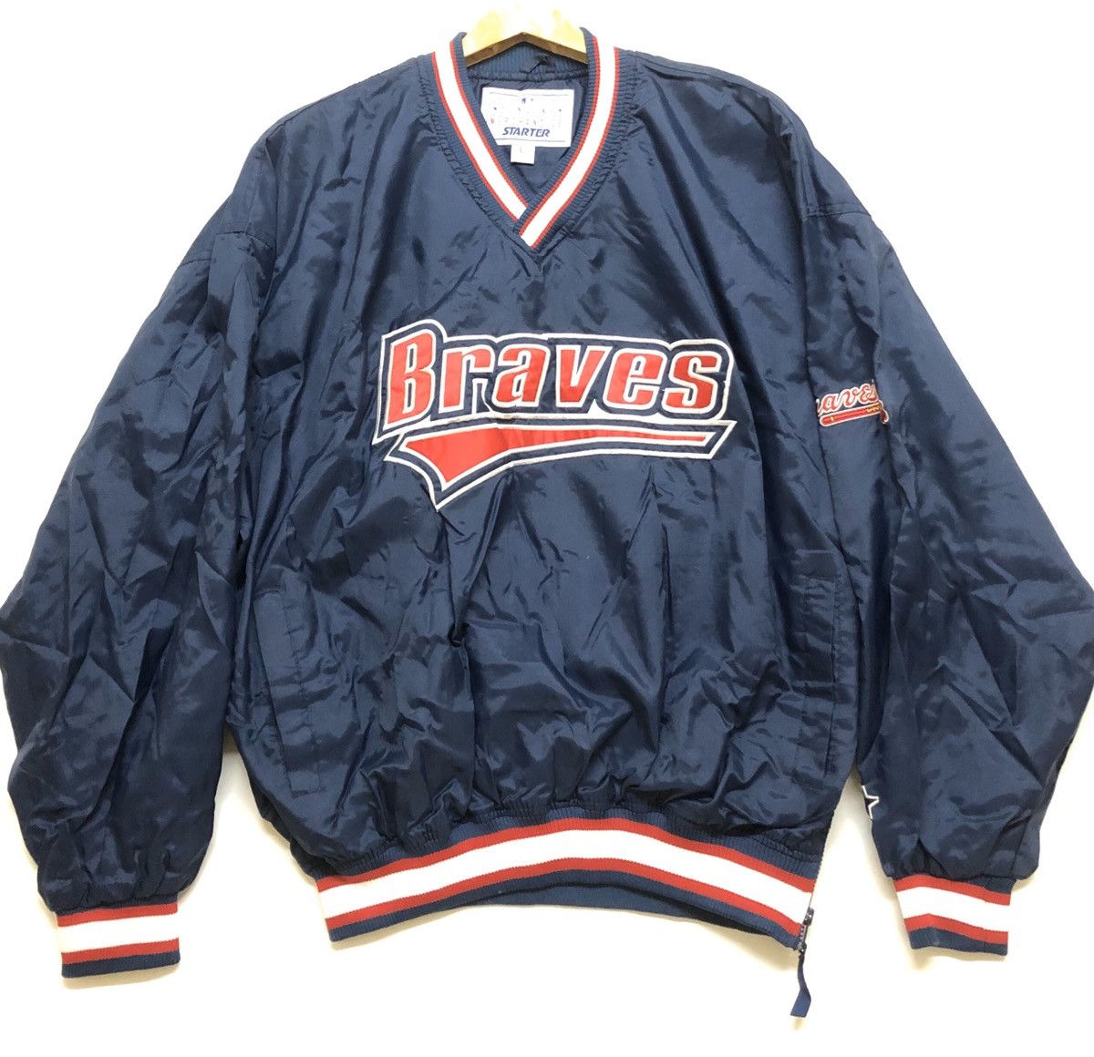 Starter × Vintage STARTER Atlanta BRAVES MAJOR LEAGUE BASEBALL Size US L / EU 52-54 / 3 - 1 Thumbnail