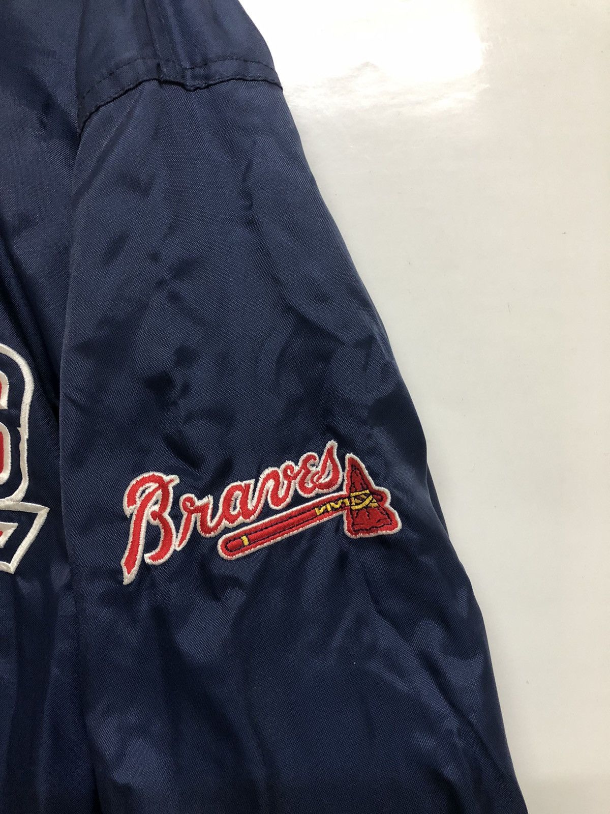 Starter × Vintage STARTER Atlanta BRAVES MAJOR LEAGUE BASEBALL Size US L / EU 52-54 / 3 - 5 Thumbnail