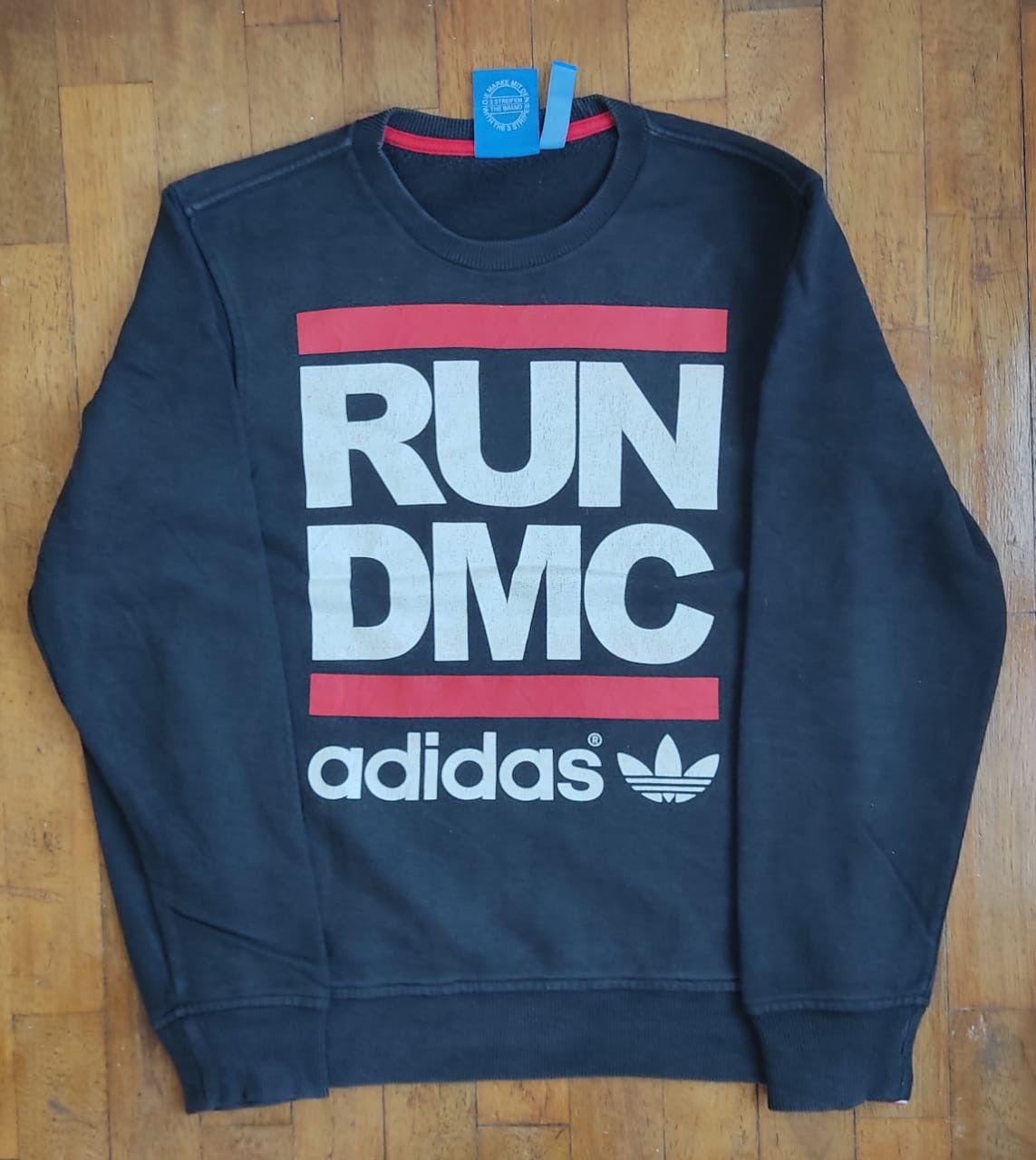 Image of Adidas Run Dmc Sw 4 in Black, Men's (Size XS)