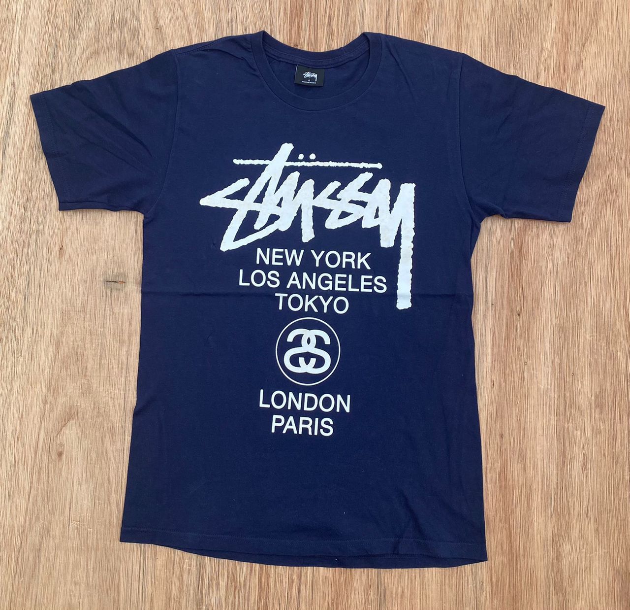 Stussy × Vintage vintage tee D - 27 stussy usa Size US S / EU 44-46 / 1 - 1 Thumbnail