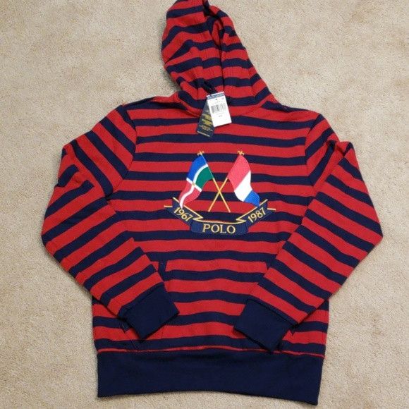 Polo Ralph Lauren Polo Ralph Lauren Cross Flags Hoodie XXL Size US XXL / EU 58 / 5 - 3 Thumbnail