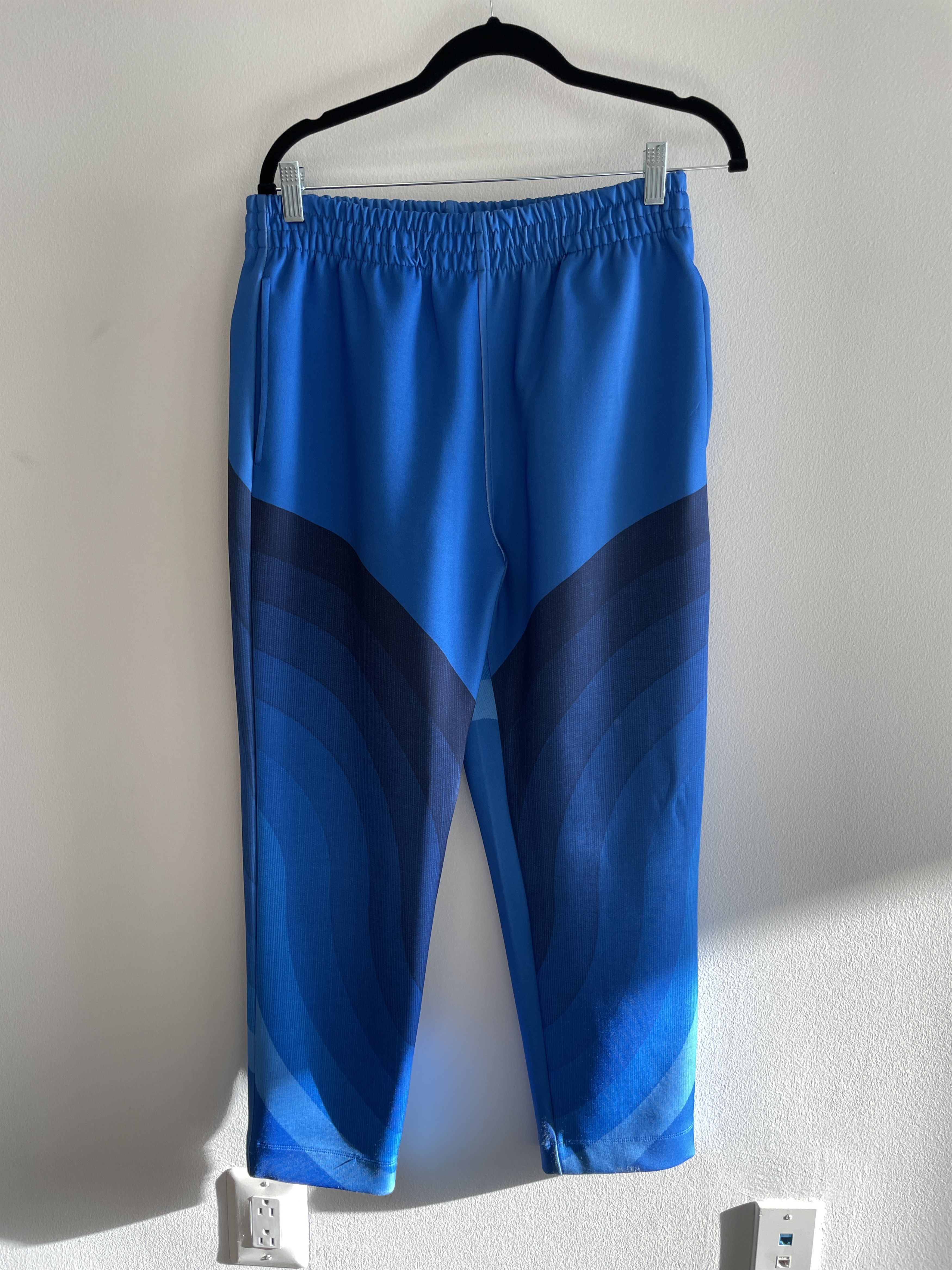 image of Dries Van Noten X Verner Panton Pants in Blue, Men's (Size 30)