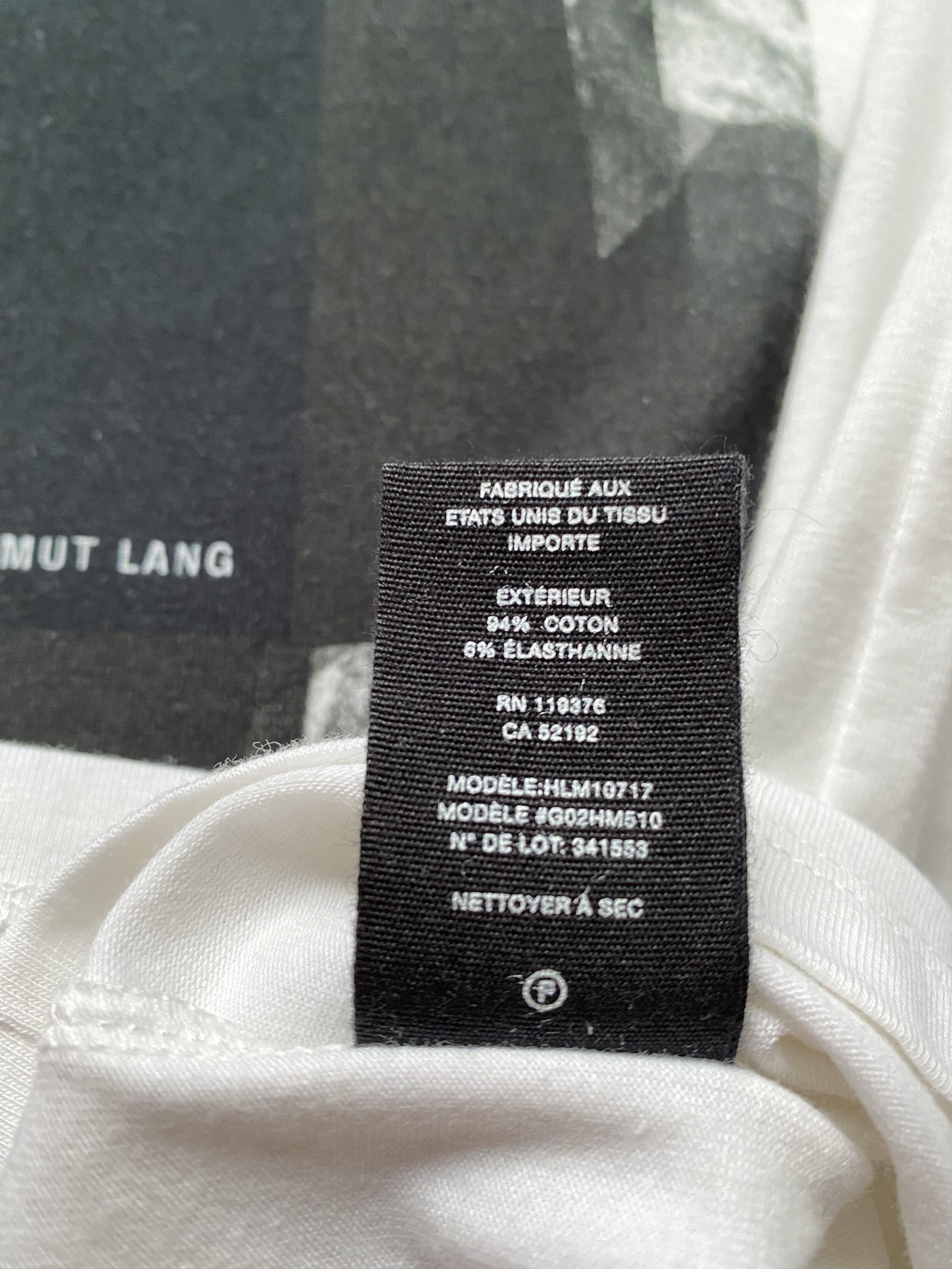 Helmut Lang ⚡️QUICK SALE⚡️Helmut Lang White Tshirt Short Sleeve Size US XS / EU 42 / 0 - 4 Thumbnail