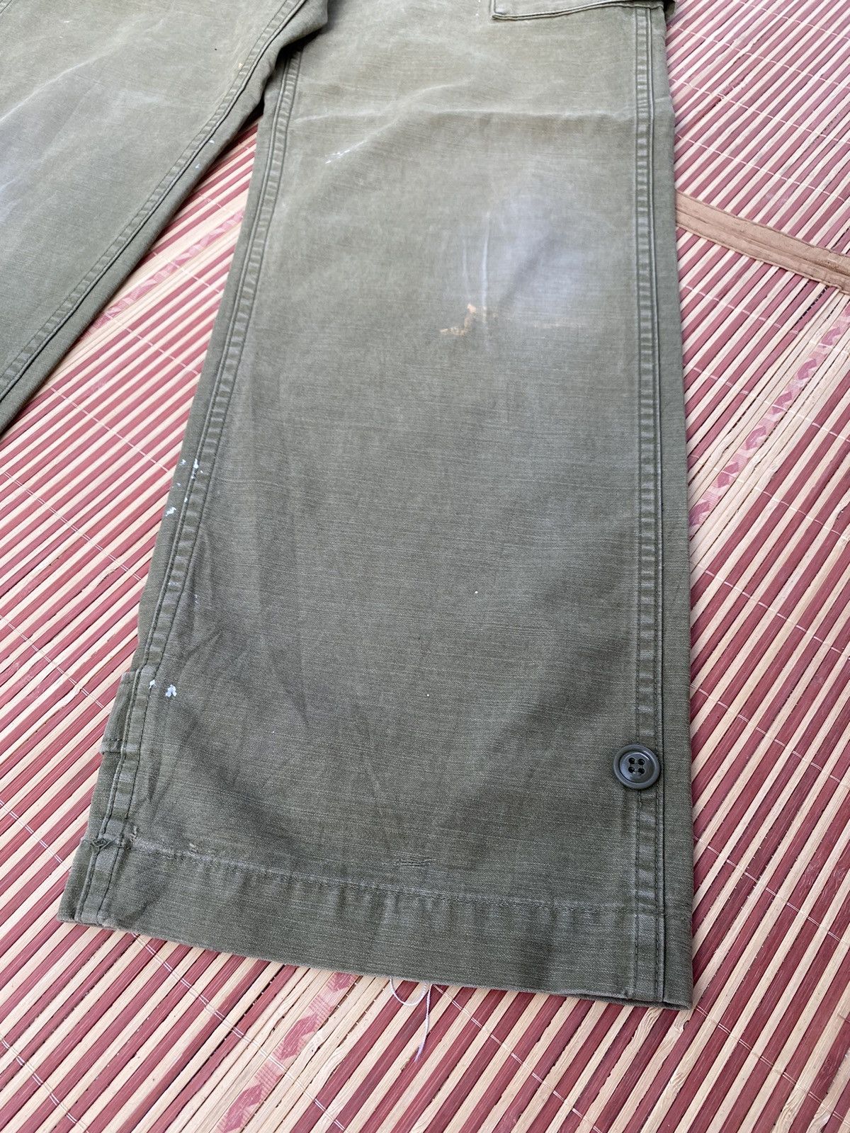 N.Hoolywood Vintage N Hollywood Trousers Field Rework Cotton Pant Size US 29 - 4 Thumbnail