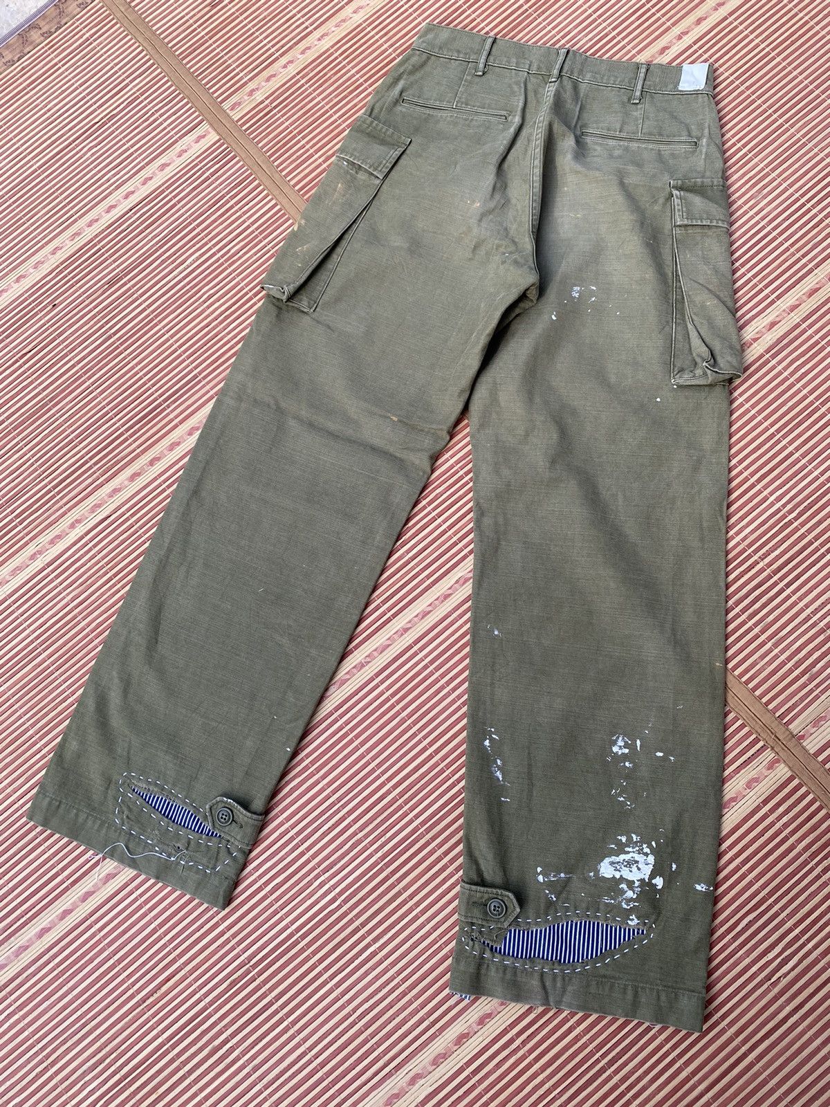N.Hoolywood Vintage N Hollywood Trousers Field Rework Cotton Pant Size US 29 - 2 Thumbnail