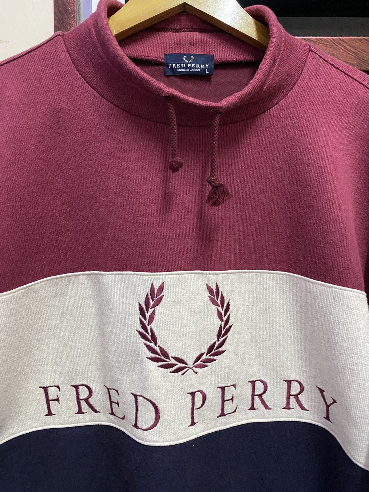 Fred Perry 🔥 Best Offer 🔥 Vintage 90s FRED PERRY Rare Colour Stripes Size US L / EU 52-54 / 3 - 4 Thumbnail