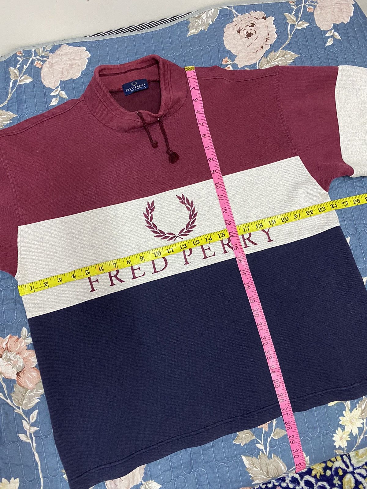 Fred Perry 🔥 Best Offer 🔥 Vintage 90s FRED PERRY Rare Colour Stripes Size US L / EU 52-54 / 3 - 11 Thumbnail