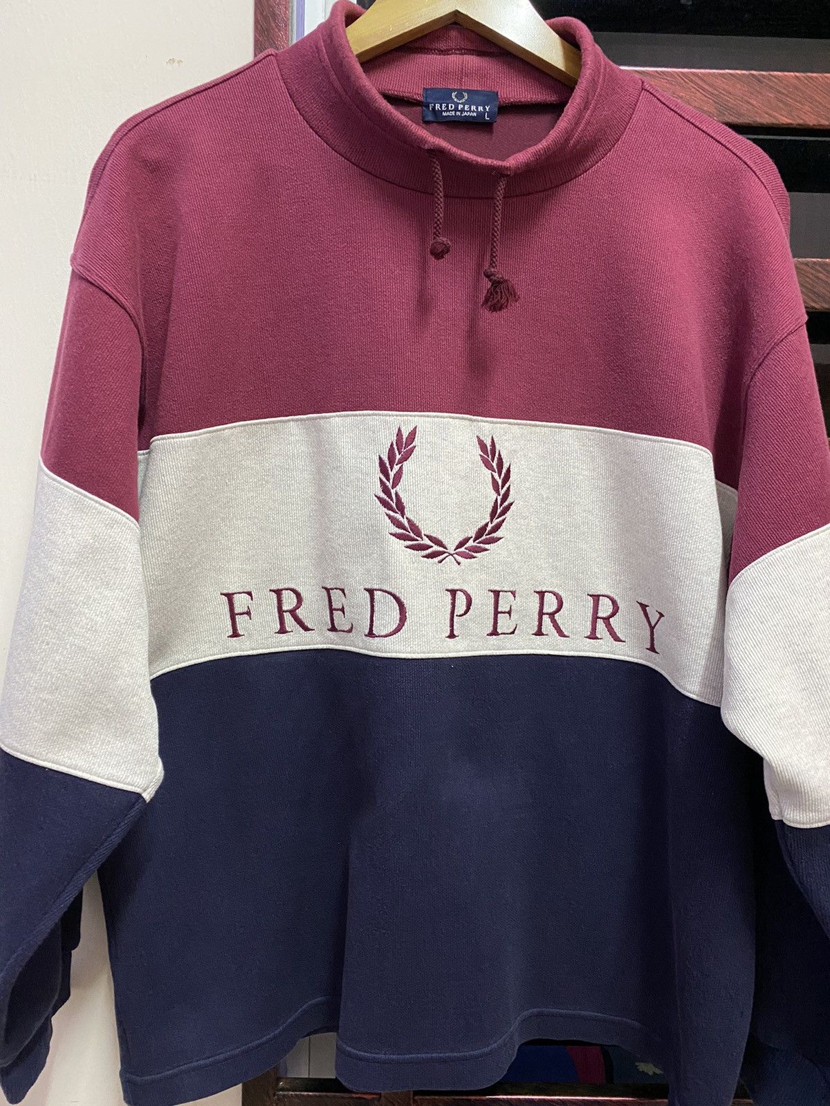 Fred Perry 🔥 Best Offer 🔥 Vintage 90s FRED PERRY Rare Colour Stripes Size US L / EU 52-54 / 3 - 2 Thumbnail