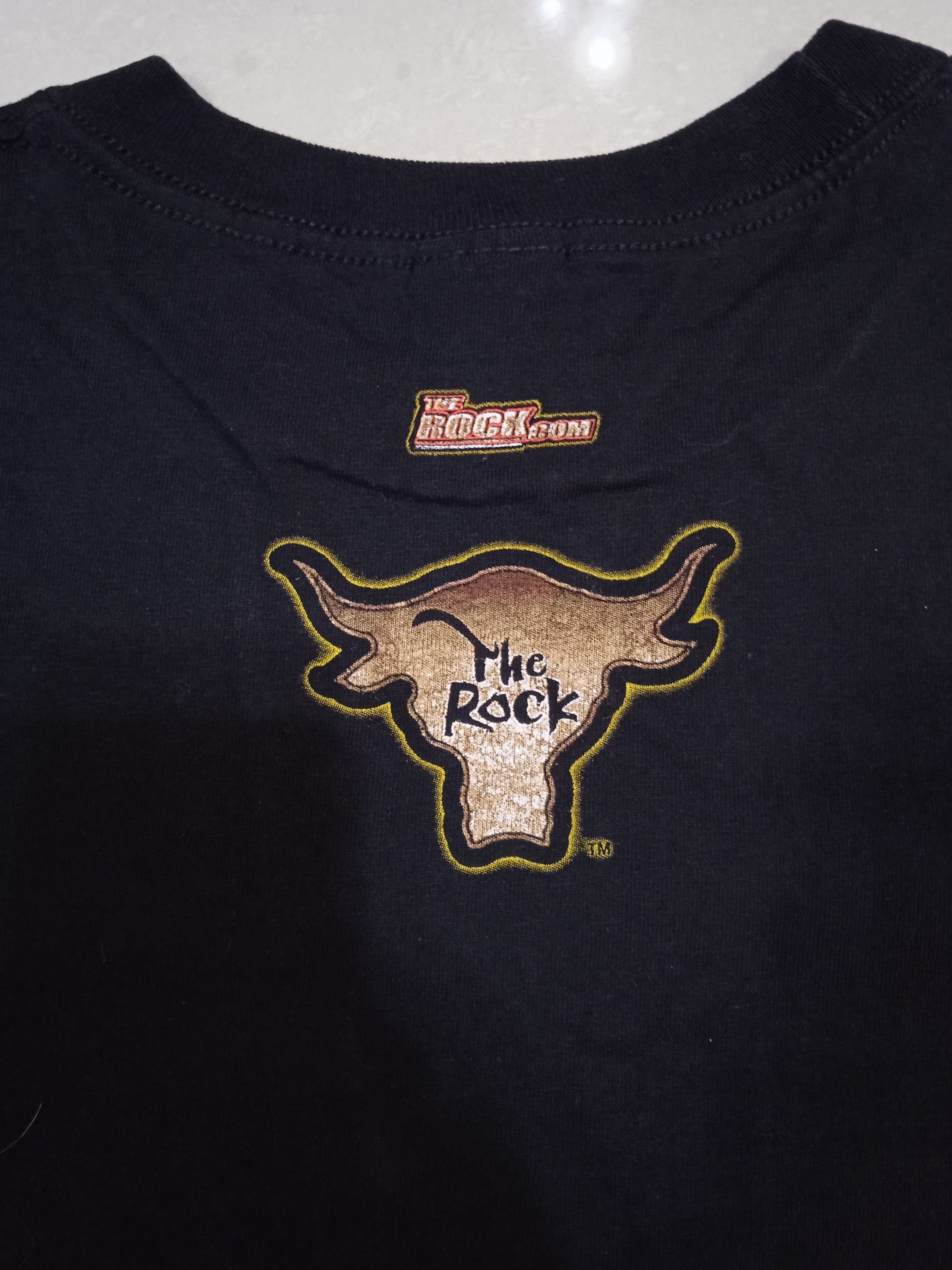 Vintage 00s WWF The Rock 2000 T-Shirt Wrestling