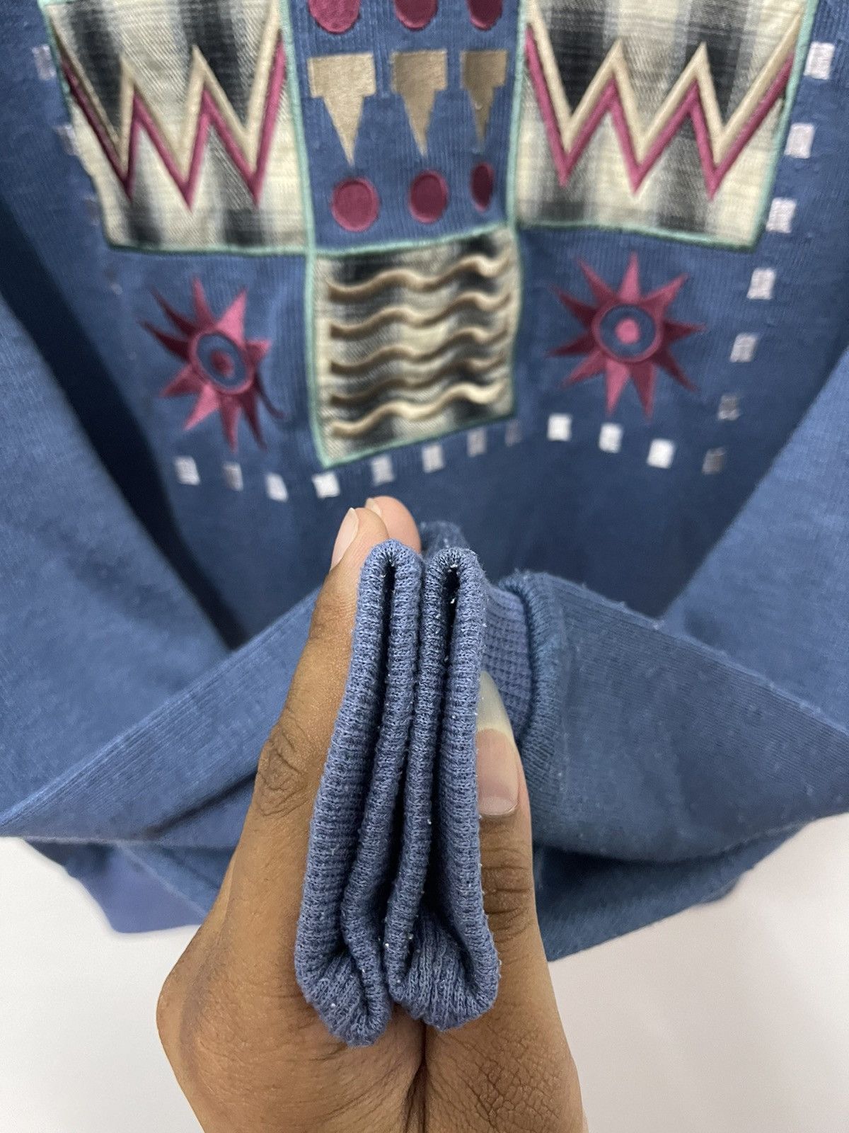 Japanese Brand × Vintage Vintage Mona Deesprit Embroidery Big Logo Sweatshirt Size US M / EU 48-50 / 2 - 3 Thumbnail