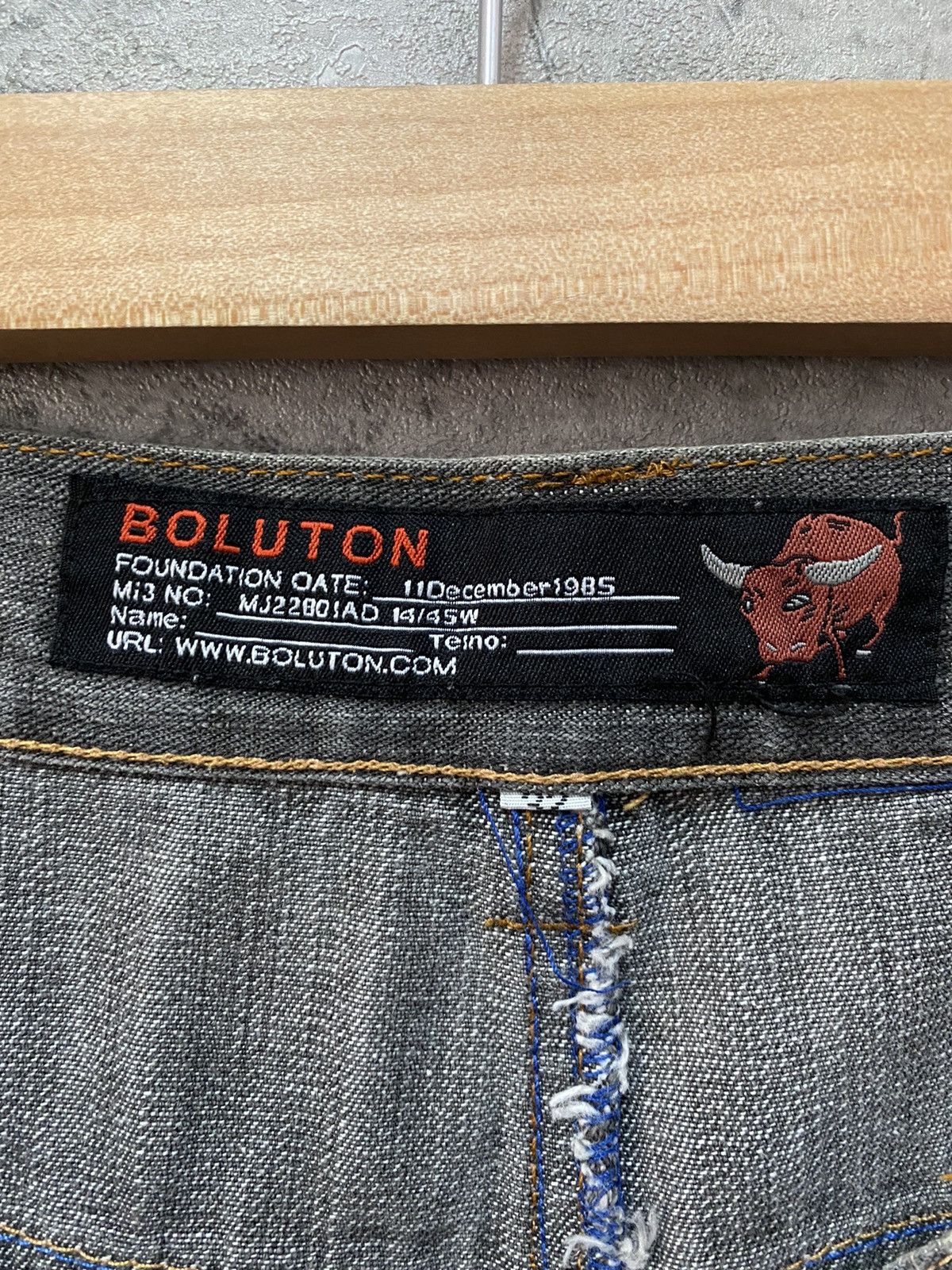 Designer × Japanese Brand Vintage Boluton Japan Hybrid Reconstructed Cargo Pants Size US 32 / EU 48 - 15 Thumbnail