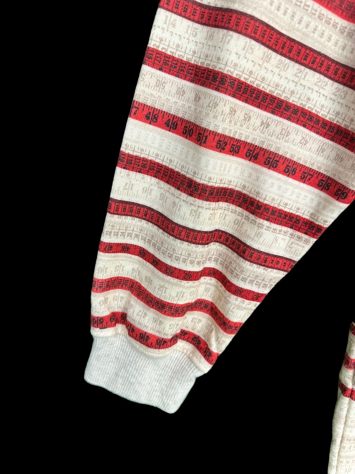 Jean Paul Gaultier Jean Paul Gaultier Tapes Overprint Sweatshirt Size M / US 6-8 / IT 42-44 - 5 Thumbnail