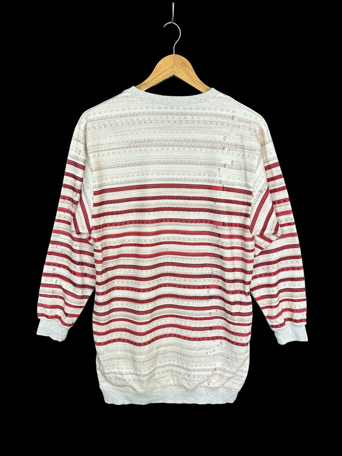Jean Paul Gaultier Jean Paul Gaultier Tapes Overprint Sweatshirt Size M / US 6-8 / IT 42-44 - 10 Thumbnail
