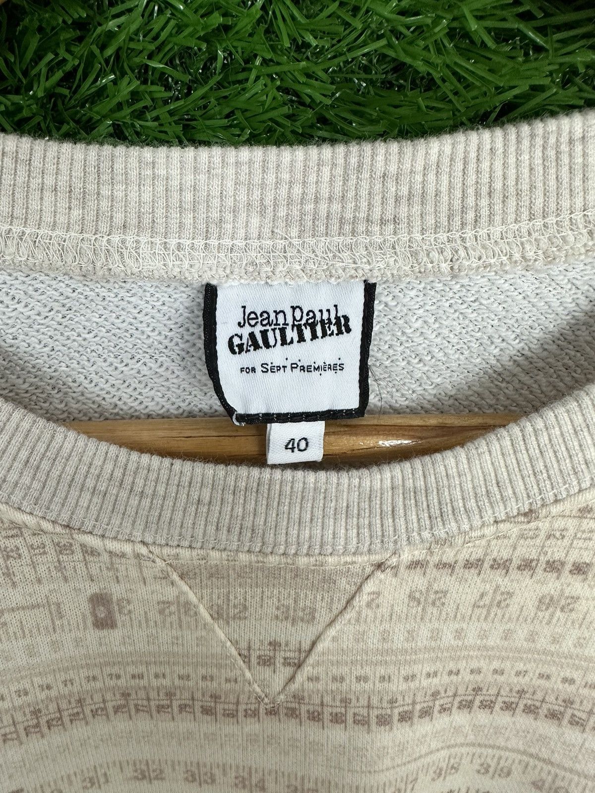 Jean Paul Gaultier Jean Paul Gaultier Tapes Overprint Sweatshirt Size M / US 6-8 / IT 42-44 - 9 Thumbnail