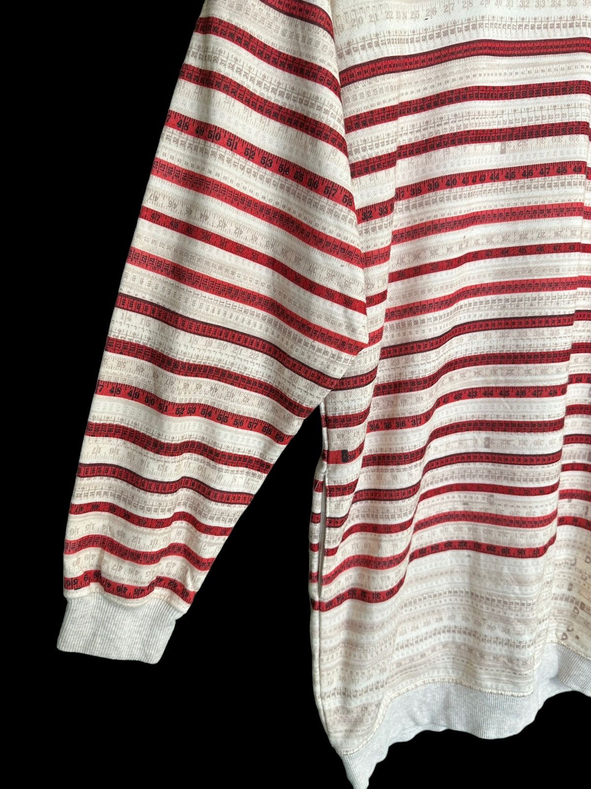 Jean Paul Gaultier Jean Paul Gaultier Tapes Overprint Sweatshirt Size M / US 6-8 / IT 42-44 - 2 Thumbnail