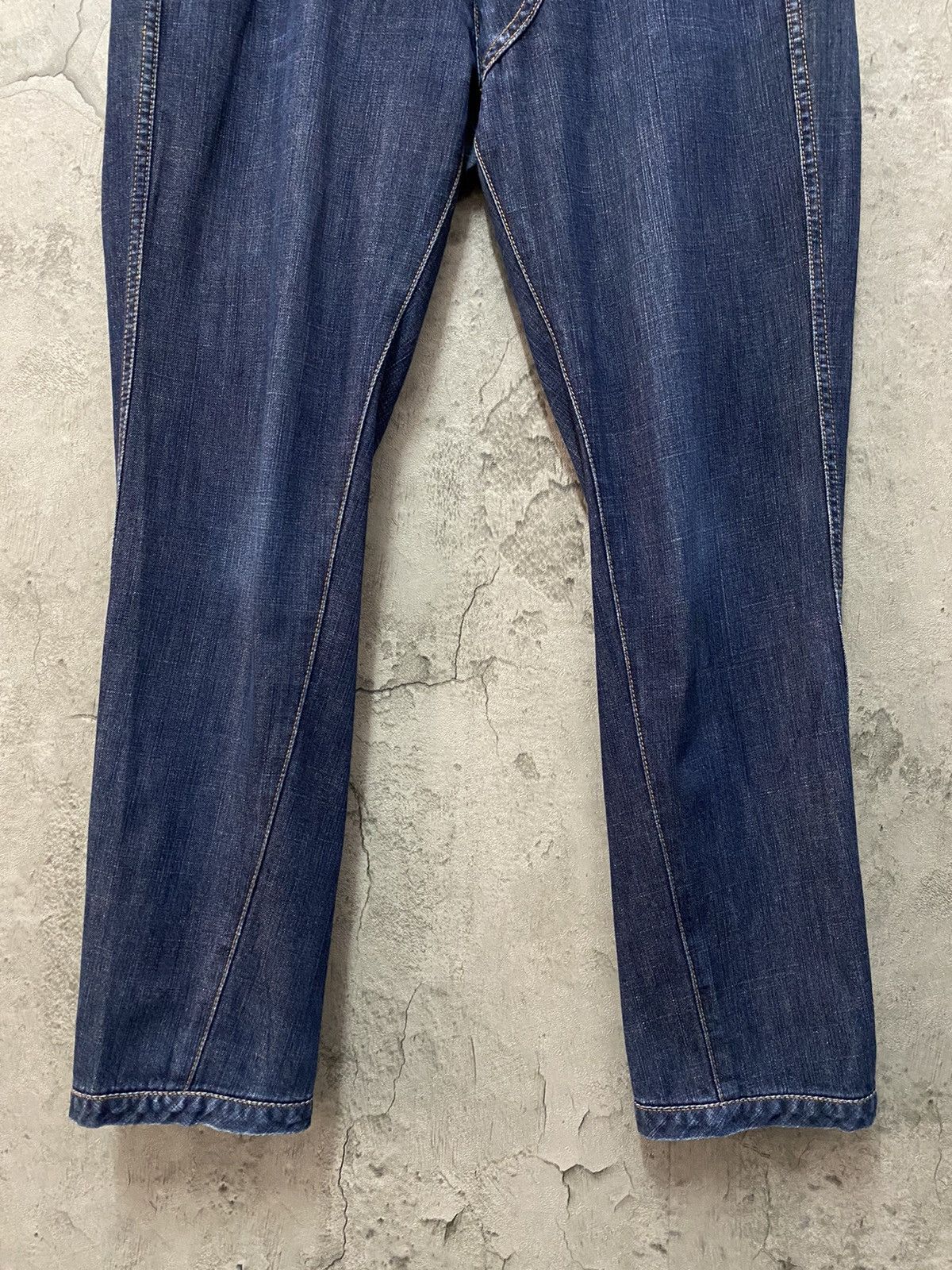 CABANE de ZUCCa Zucca By Issey Miyake Reconstructed Button Up Ankle Denim Size US 31 - 9 Thumbnail