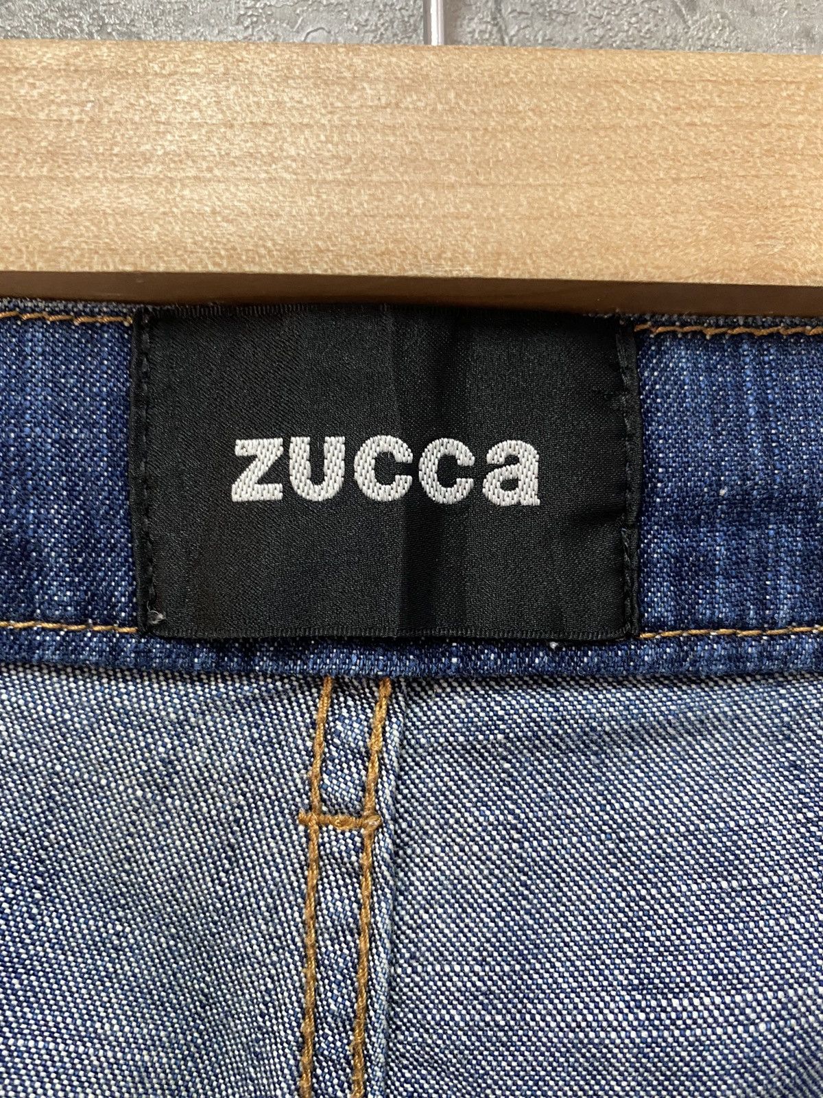 CABANE de ZUCCa Zucca By Issey Miyake Reconstructed Button Up Ankle Denim Size US 31 - 16 Thumbnail