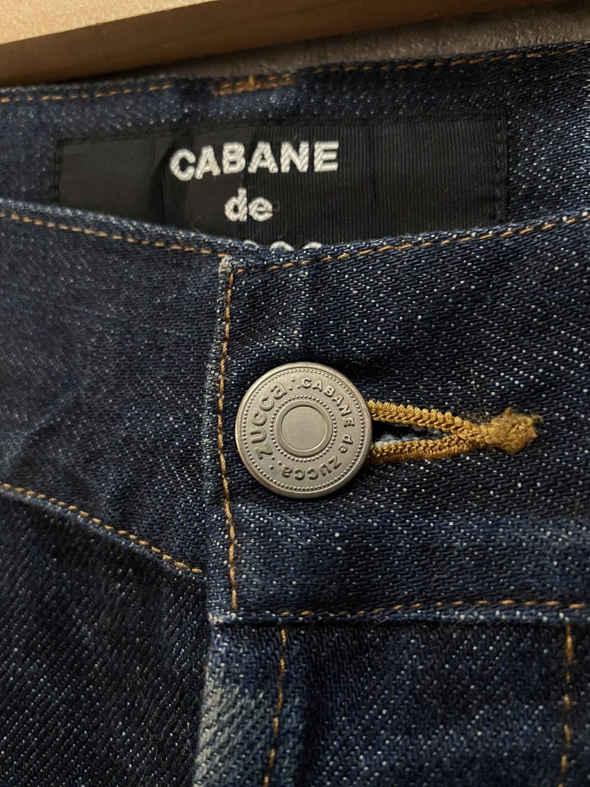 CABANE de ZUCCa Cabane De Zucca By Issey miyake Reconstructed Baggy Denim Size US 32 / EU 48 - 15 Thumbnail