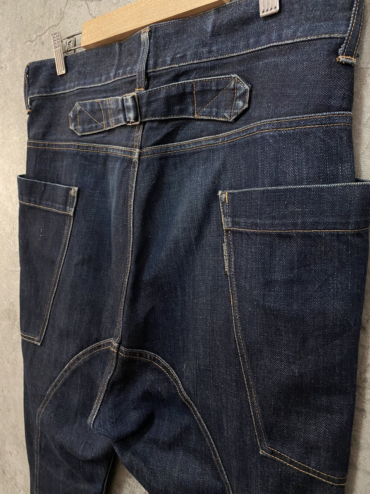 CABANE de ZUCCa Cabane De Zucca By Issey miyake Reconstructed Baggy Denim Size US 32 / EU 48 - 13 Thumbnail