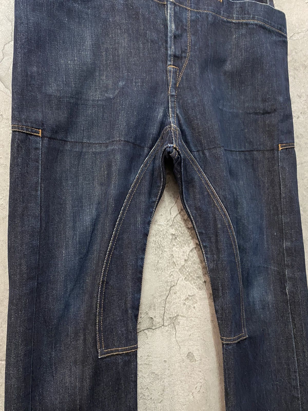 CABANE de ZUCCa Cabane De Zucca By Issey miyake Reconstructed Baggy Denim Size US 32 / EU 48 - 6 Thumbnail