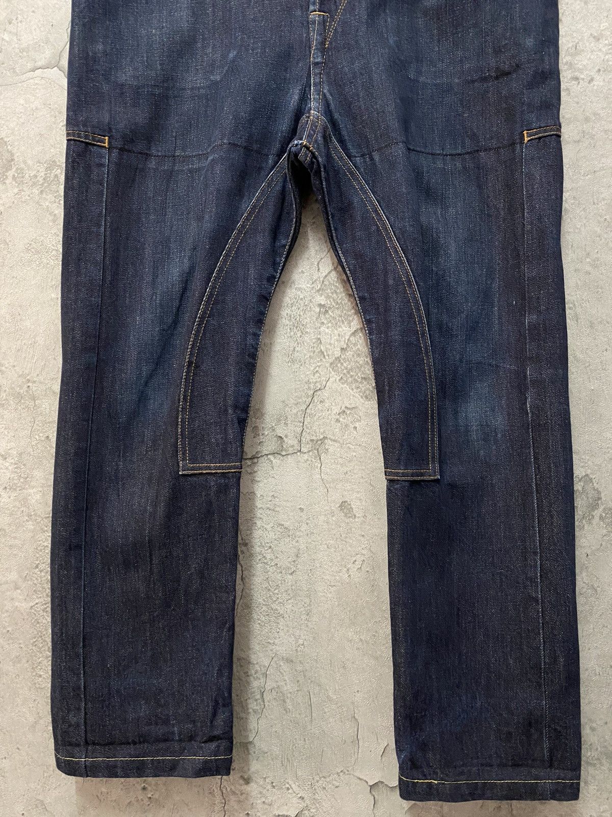 CABANE de ZUCCa Cabane De Zucca By Issey miyake Reconstructed Baggy Denim Size US 32 / EU 48 - 5 Thumbnail