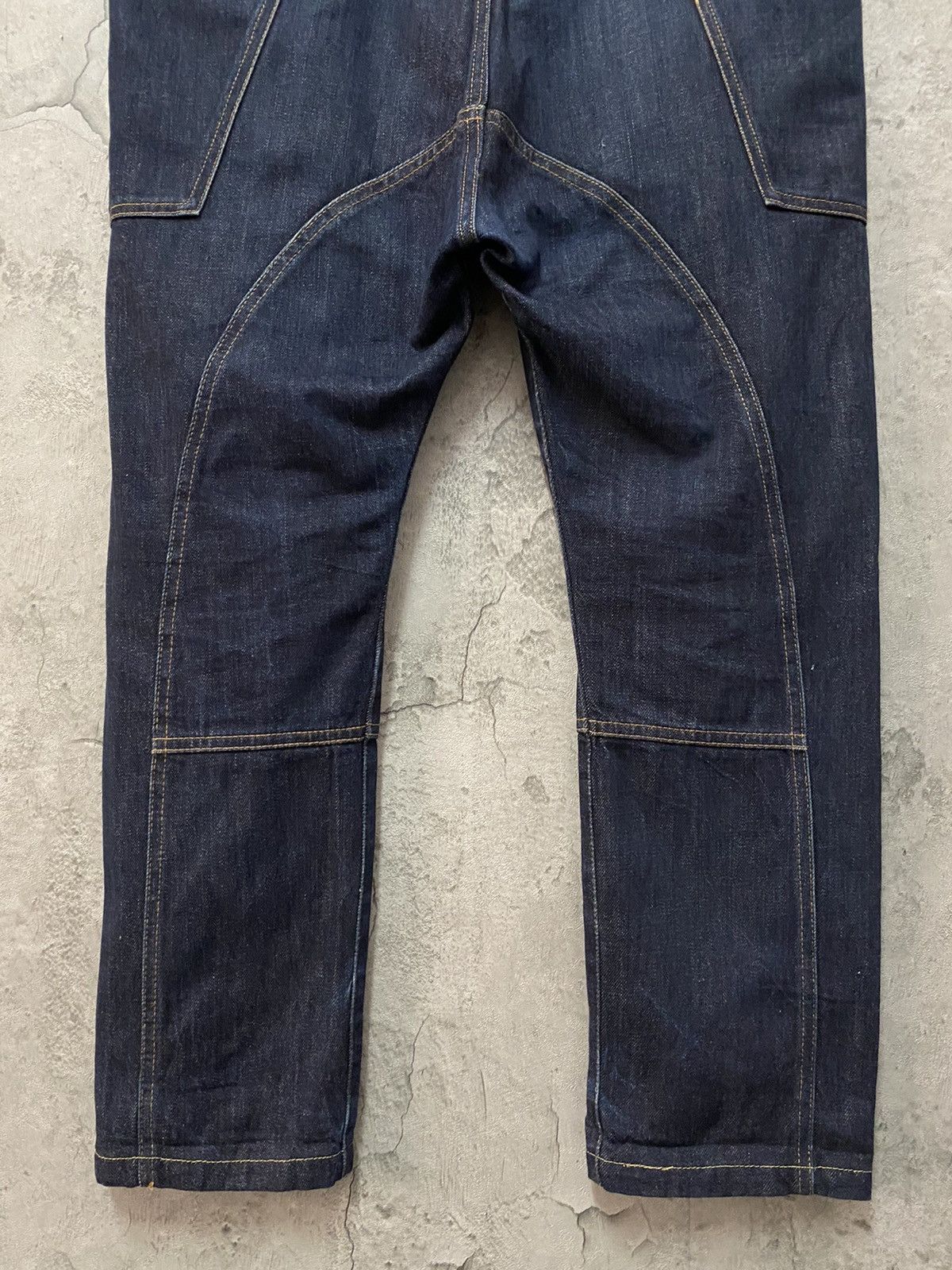CABANE de ZUCCa Cabane De Zucca By Issey miyake Reconstructed Baggy Denim Size US 32 / EU 48 - 11 Thumbnail