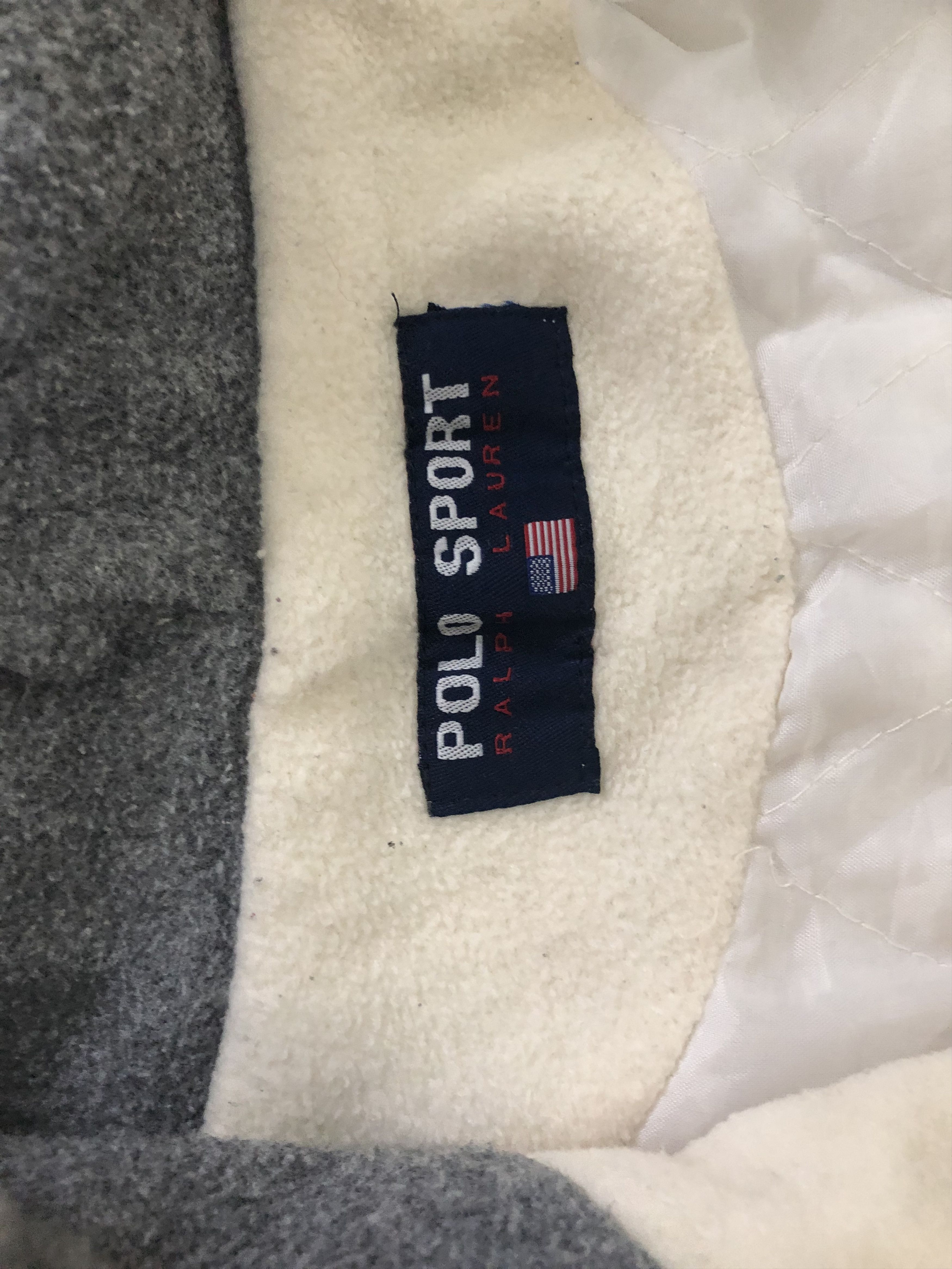 Polo Ralph Lauren Polo Ralph Lauren Polo Sport Hooded USA Fleece Jacket Size US L / EU 52-54 / 3 - 3 Thumbnail