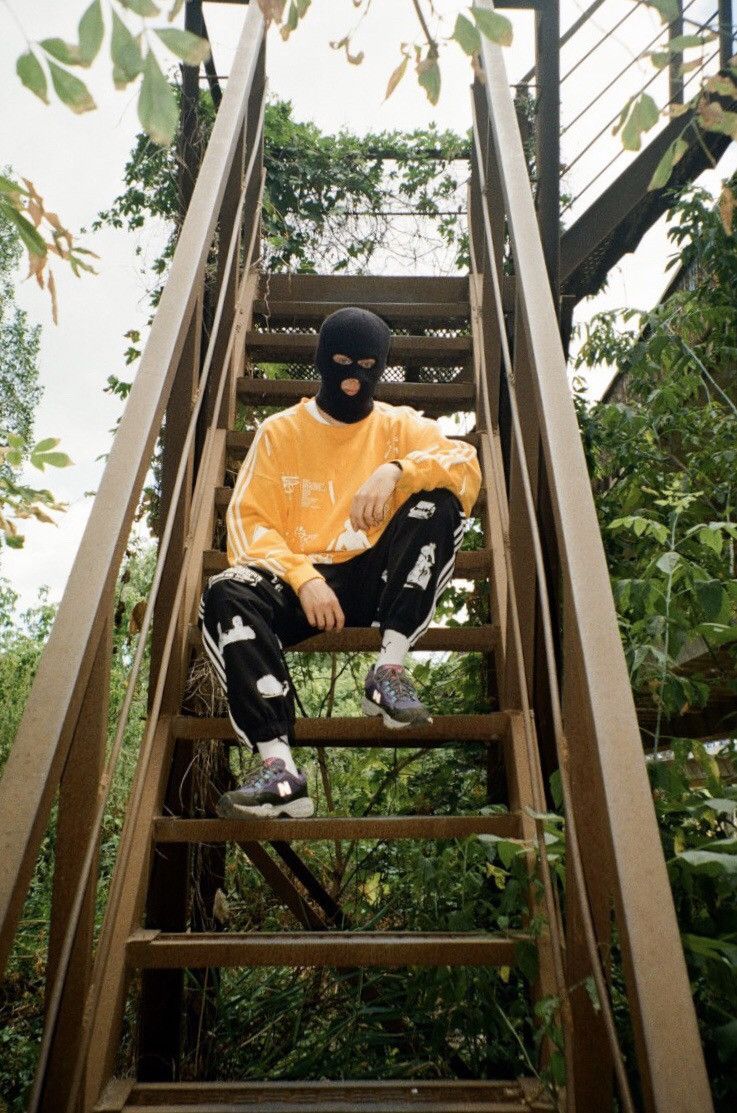 Adidas Adidas yellow sweatshirt custom size XL-XXL Size US XL / EU 56 / 4 - 3 Thumbnail
