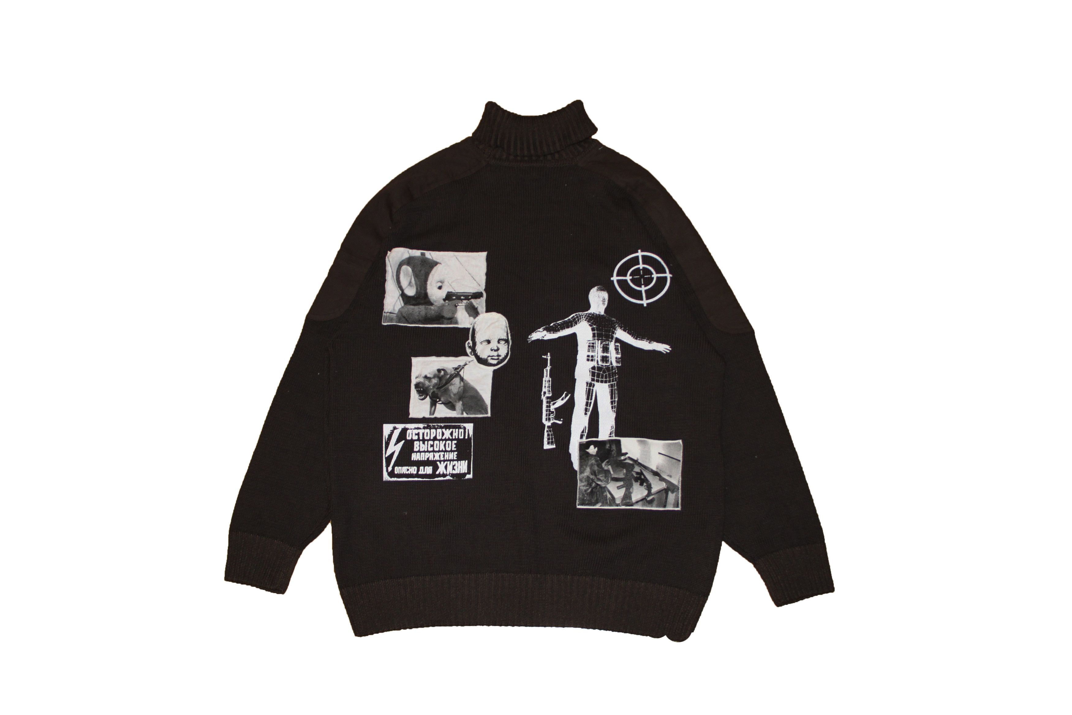 Custom Military Sweater size XXL