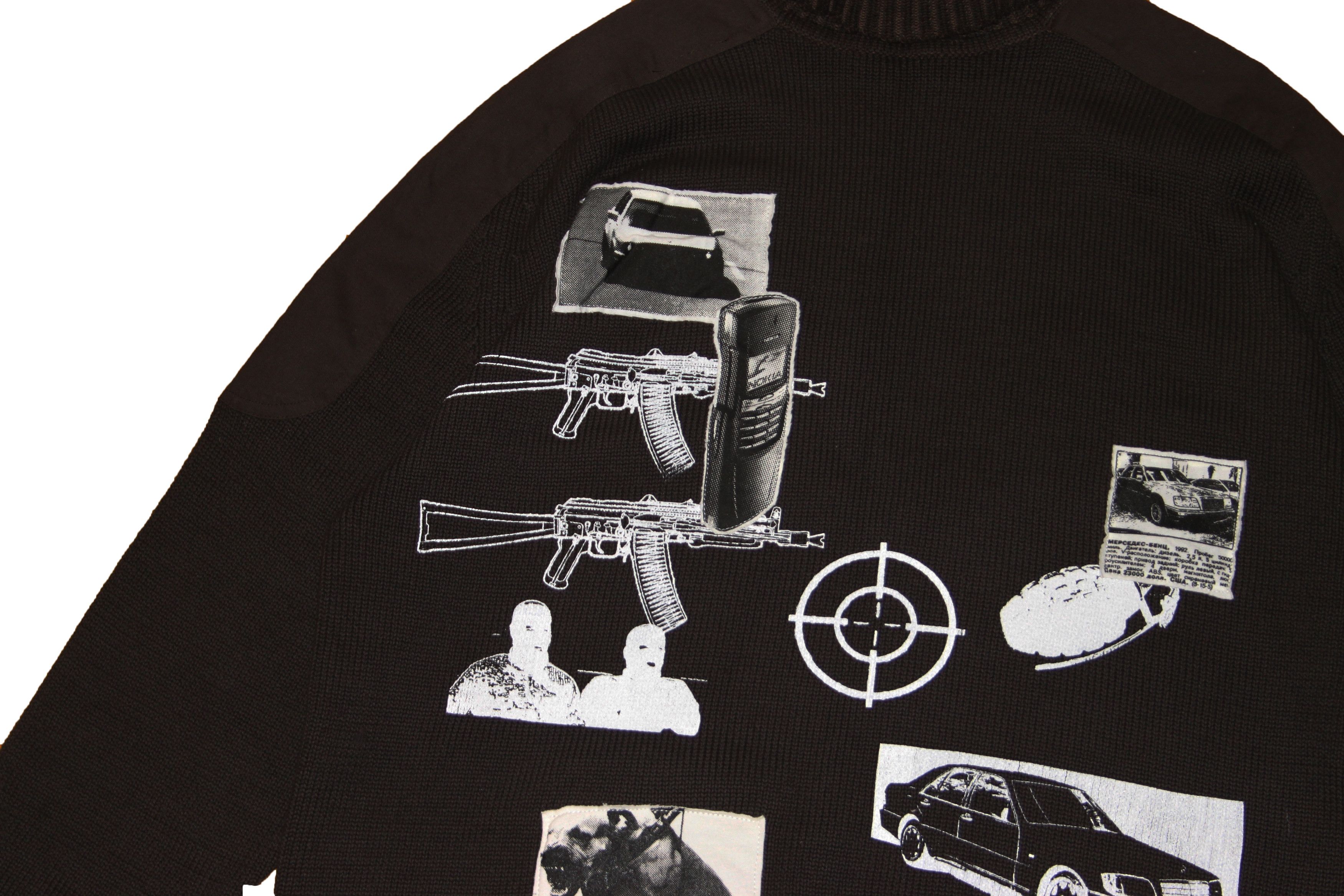 Custom Military Sweater size XXL