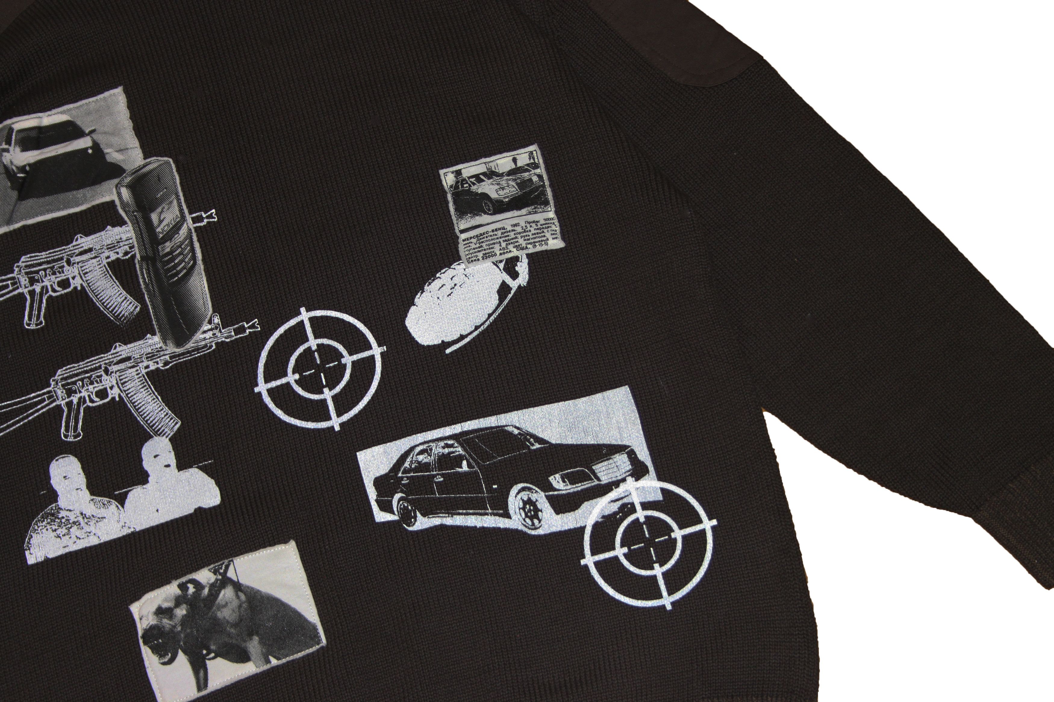 Custom Military Sweater size XXL