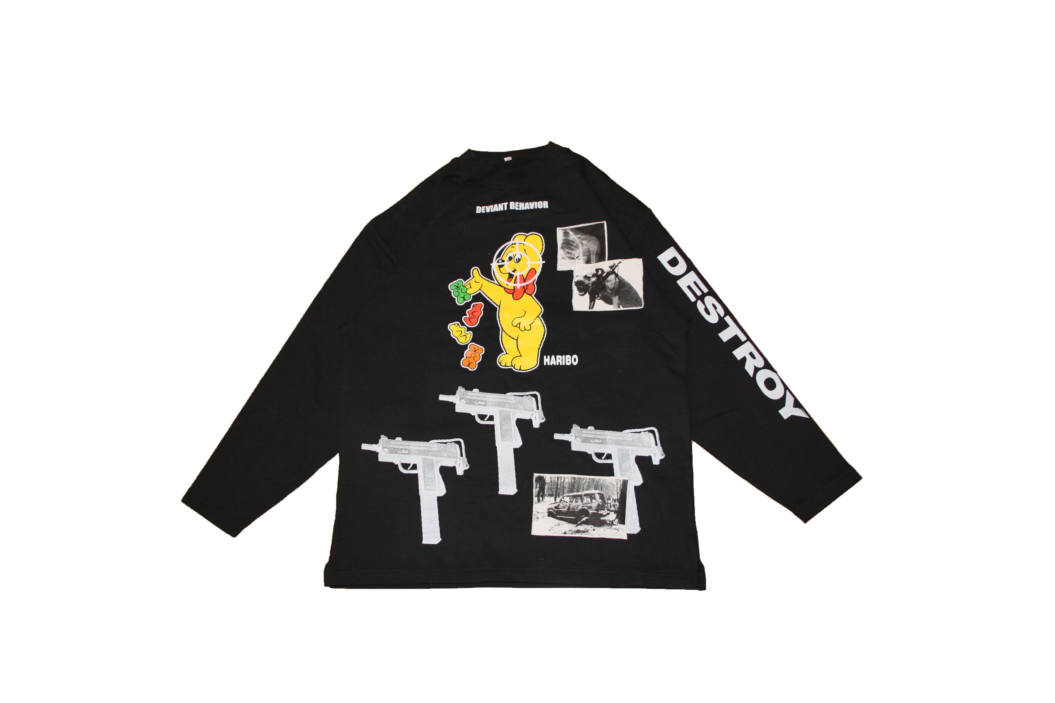 custom long sleeve haribo size M