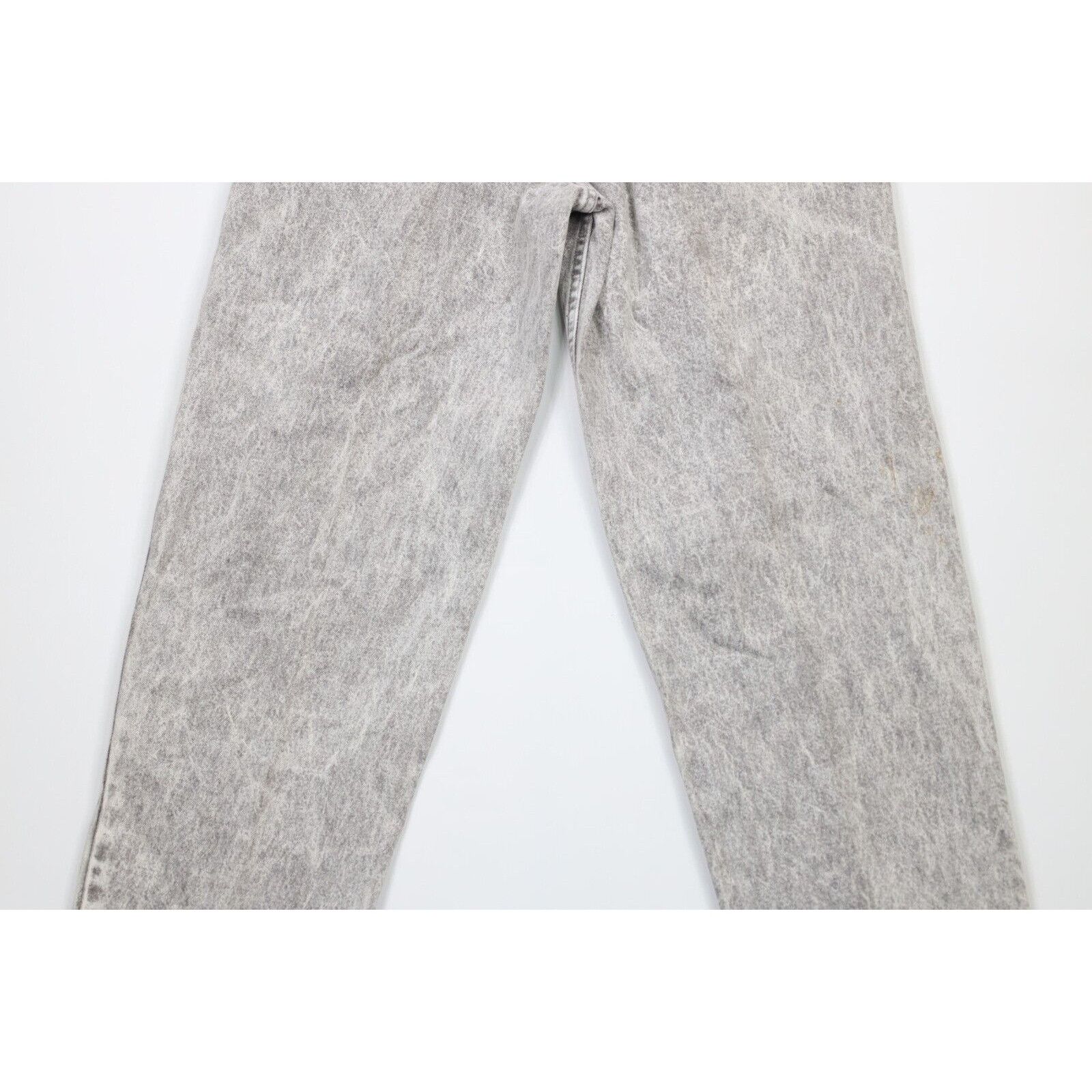 Levi's × Vintage Deadstock Vtg 80s Levis SilverTab Whitewashed Pleated Jeans Size US 31 - 12 Thumbnail