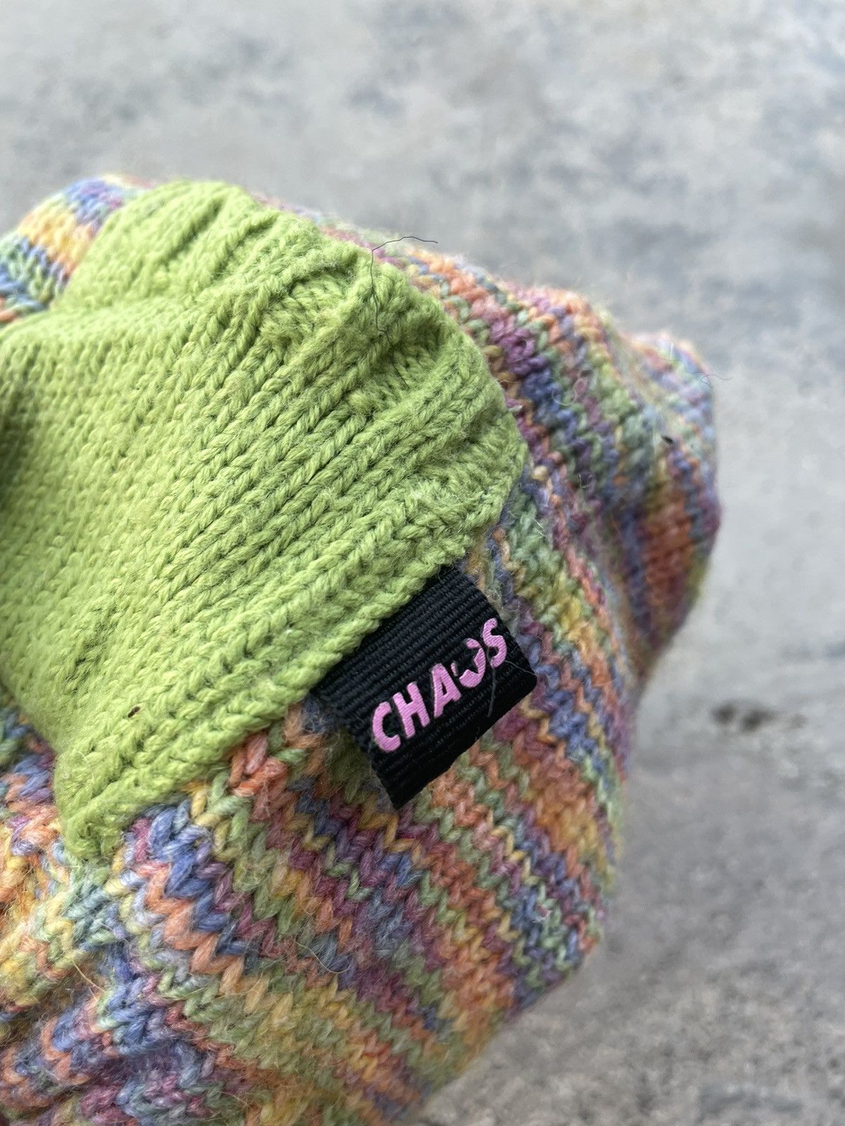 Vintage CHAOS BEANIE Size ONE SIZE - 4 Thumbnail