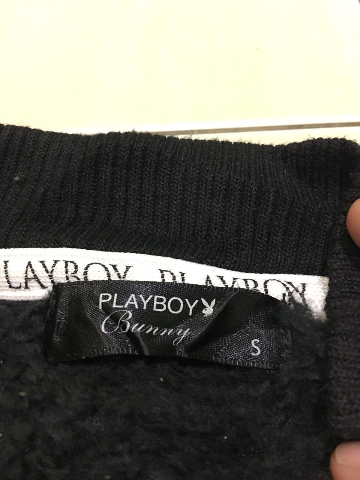 Playboy Playboy bunny head embroidered fleece varsity jacket Size US S / EU 44-46 / 1 - 4 Thumbnail