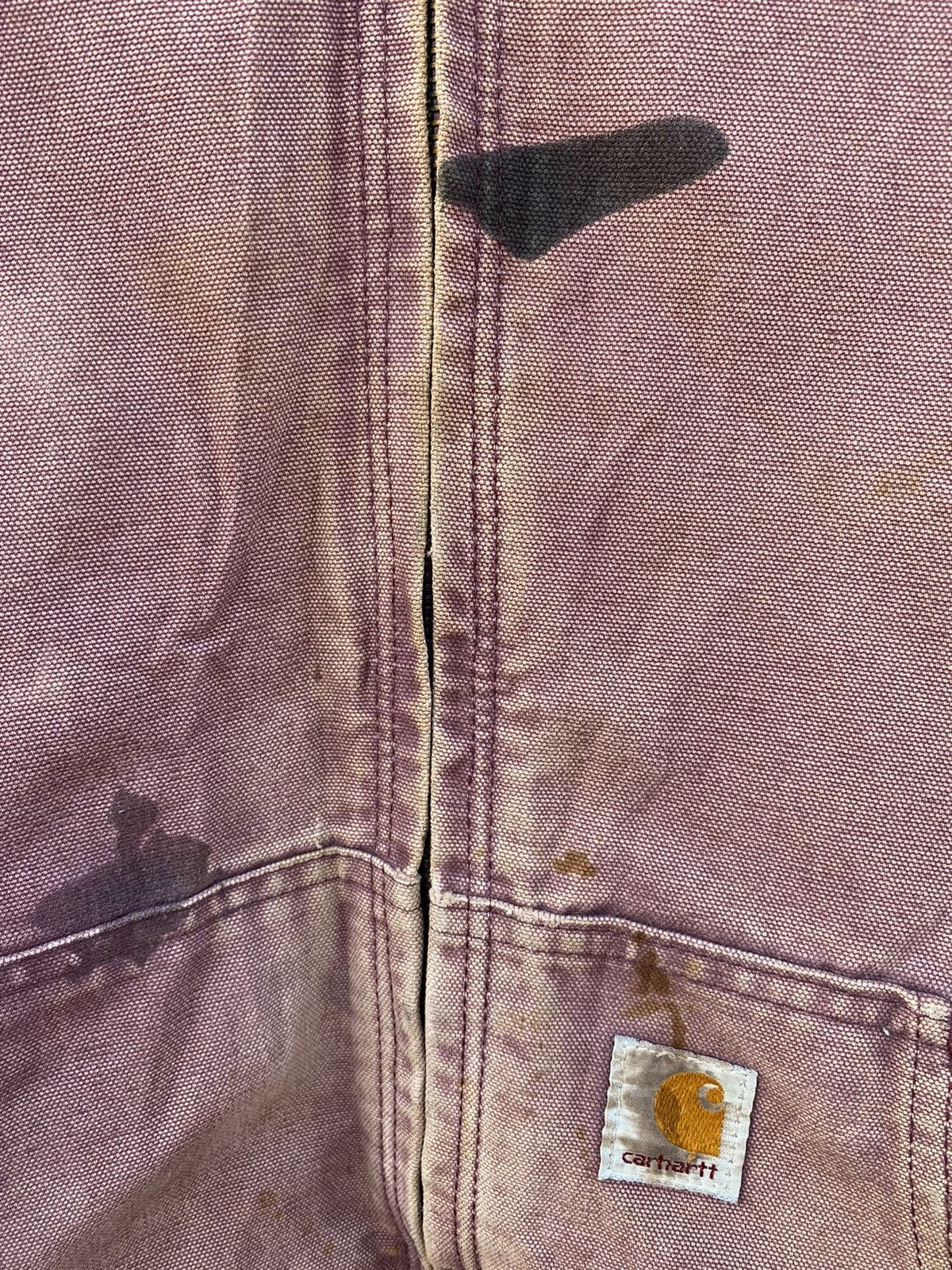 Carhartt Vintage Carhartt hoodie canvas worker fleece blanket jacket Size US M / EU 48-50 / 2 - 4 Thumbnail