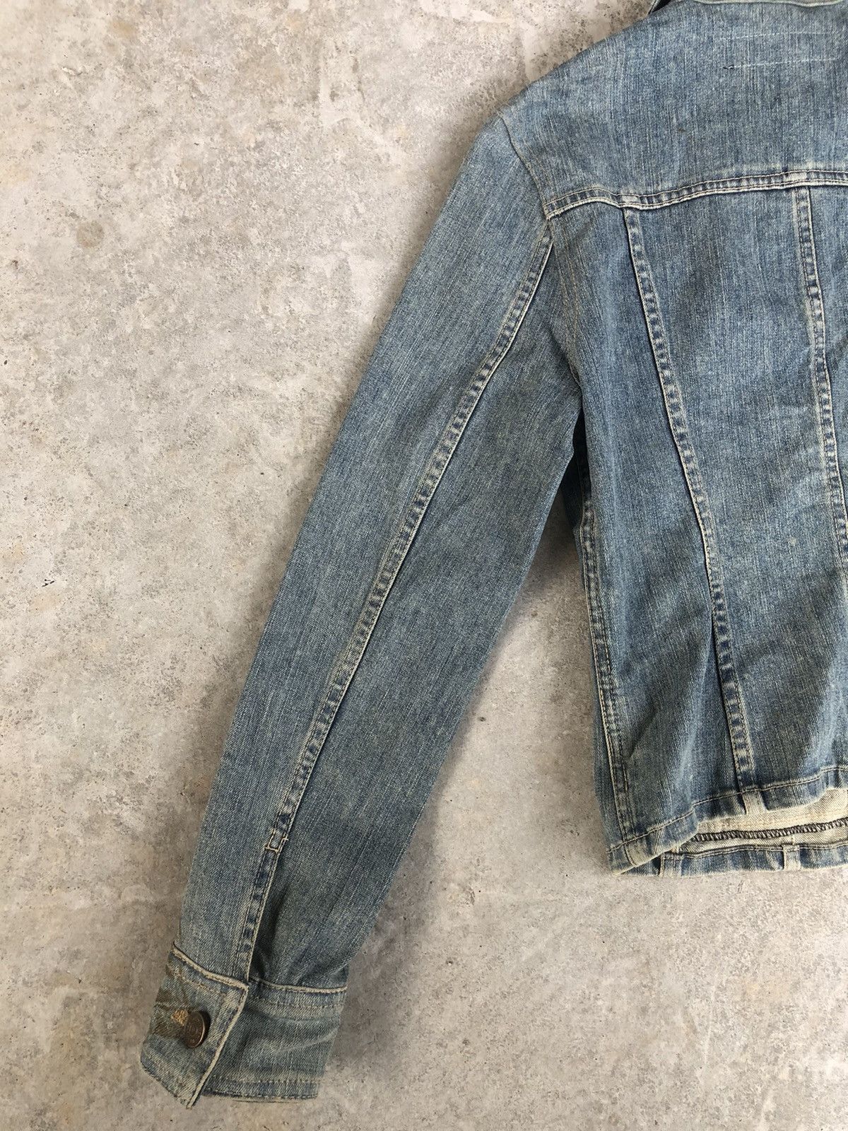 Yohji Yamamoto Japanese Ined Denim Jacket Yohji Yamamoto Size S / US 4 / IT 40 - 11 Thumbnail