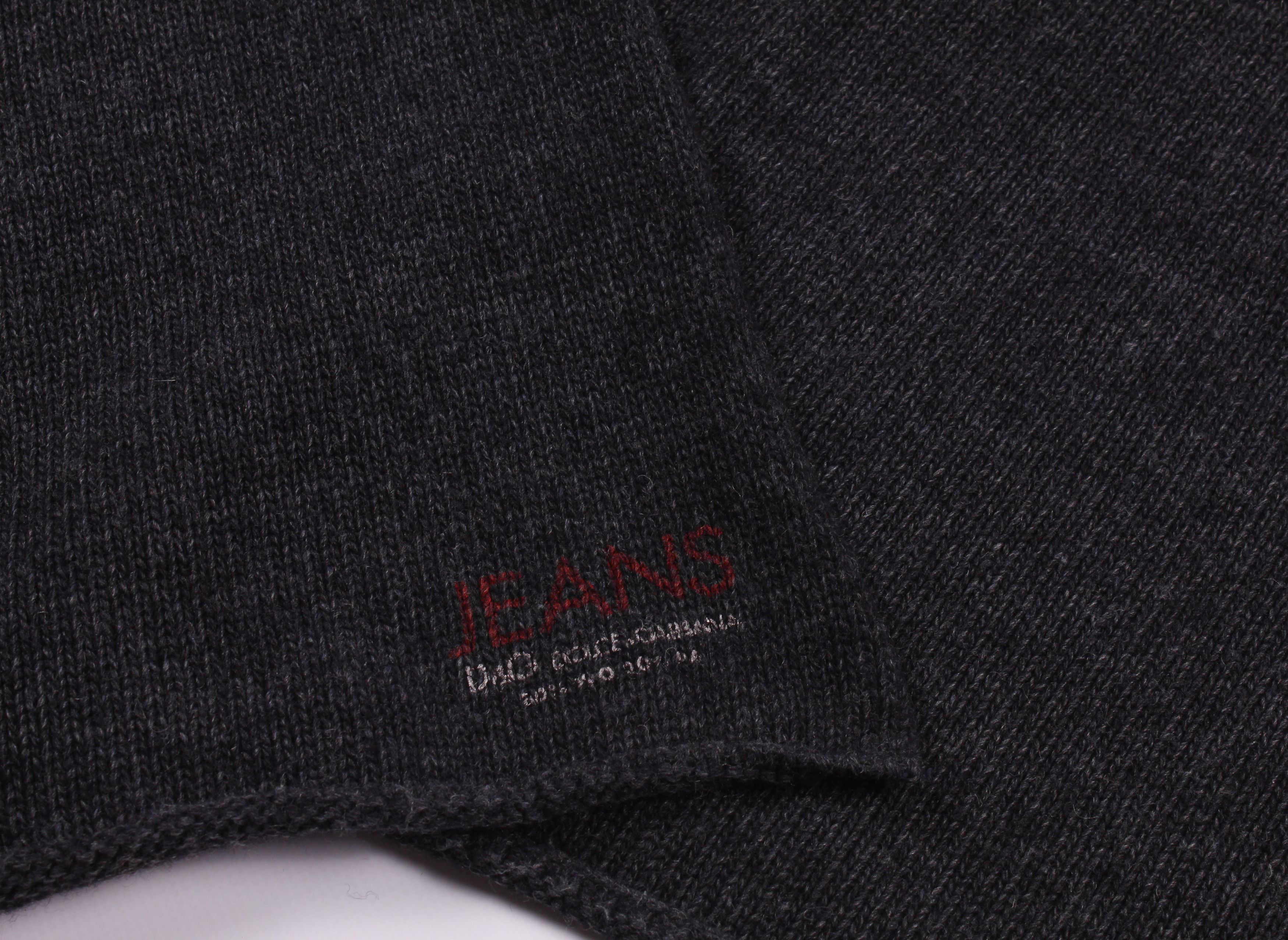 Dolce & Gabbana Vintage Dolce & Gabbana Wool Scarf Size ONE SIZE - 3 Thumbnail